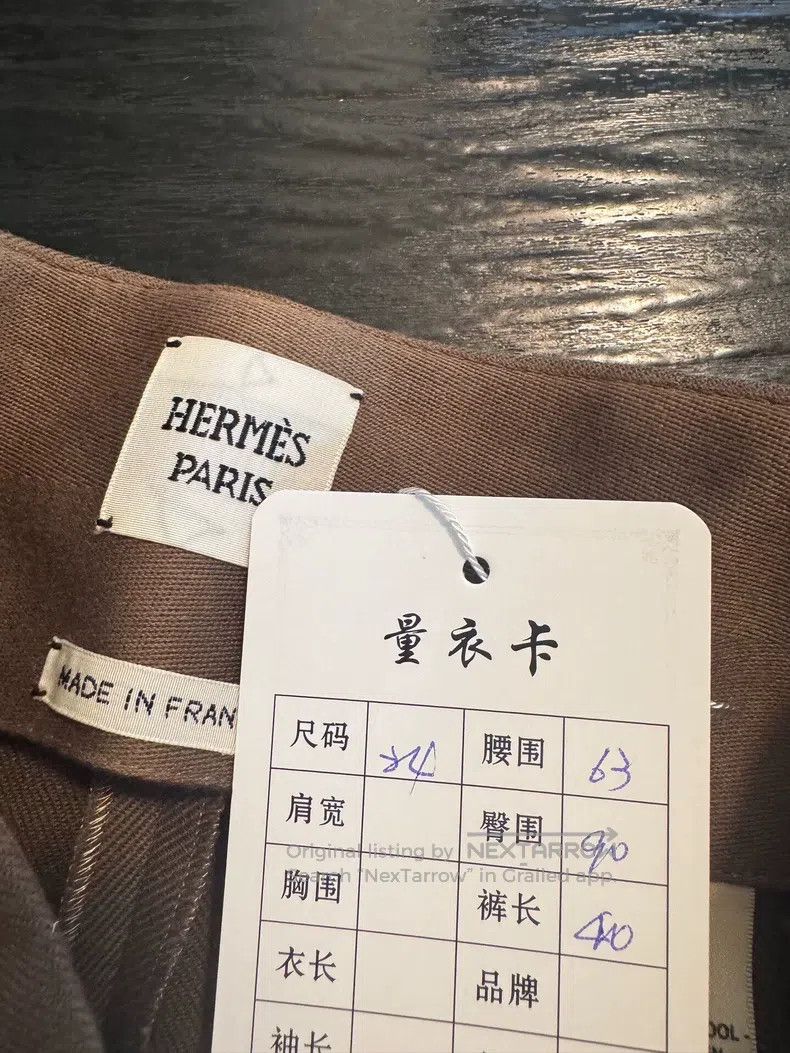 Hermes Hermes Beige shorts Size 42" / US 20 - 3 Thumbnail