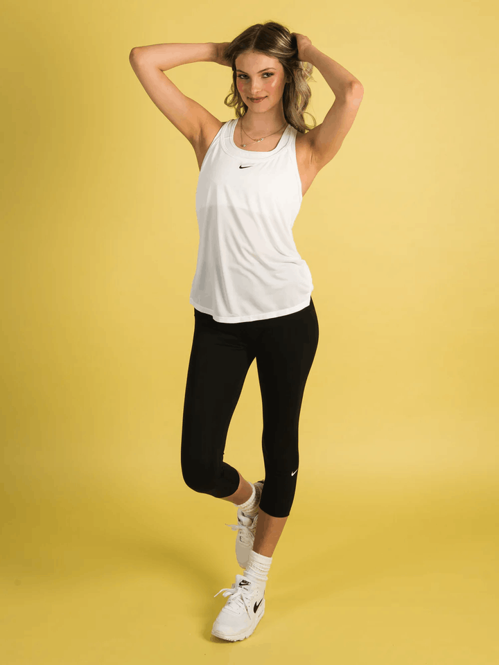 Nike NIKE ONE PRO DRI-FIT TANK TOP WOMEN WHITE Size XL / US 12-14 / IT 48-50 - 2 Thumbnail