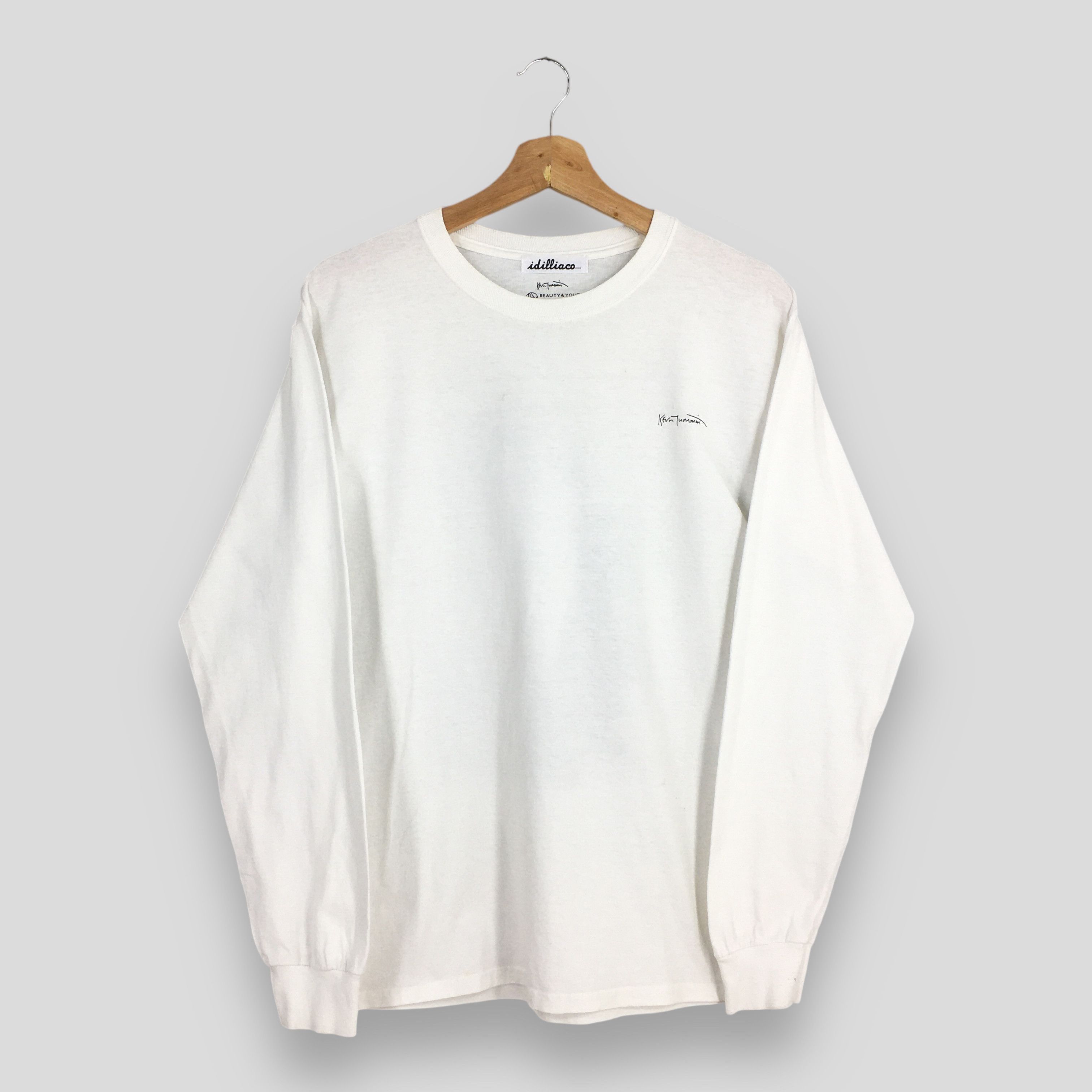 Band Tees Y2K Bjork Icelandic Singer White Longsleeve T shirt Small Size US S / EU 44-46 / 1 - 3 Thumbnail