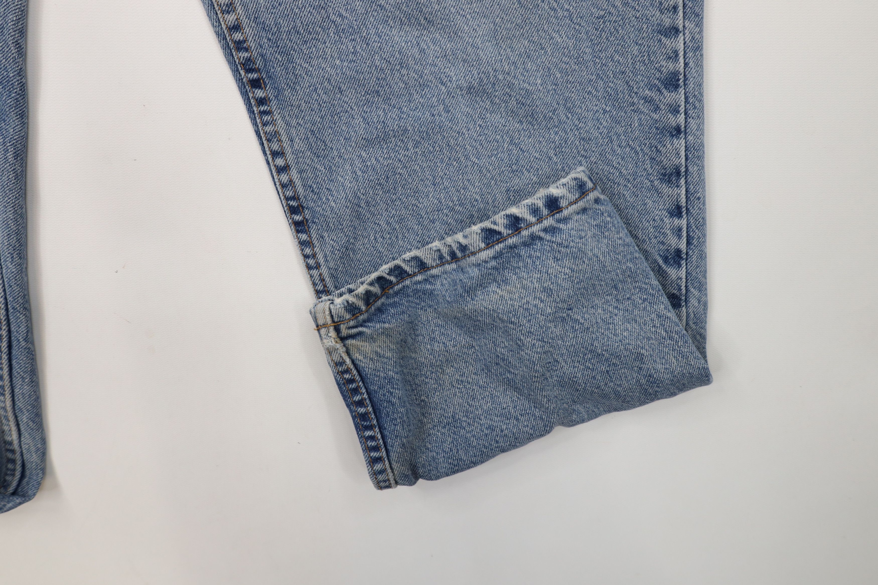 Tommy Hilfiger × Vintage Vintage 90s Tommy Hilfiger Spell Out Straight Leg Jeans USA Size US 34 / EU 50 - 6 Thumbnail
