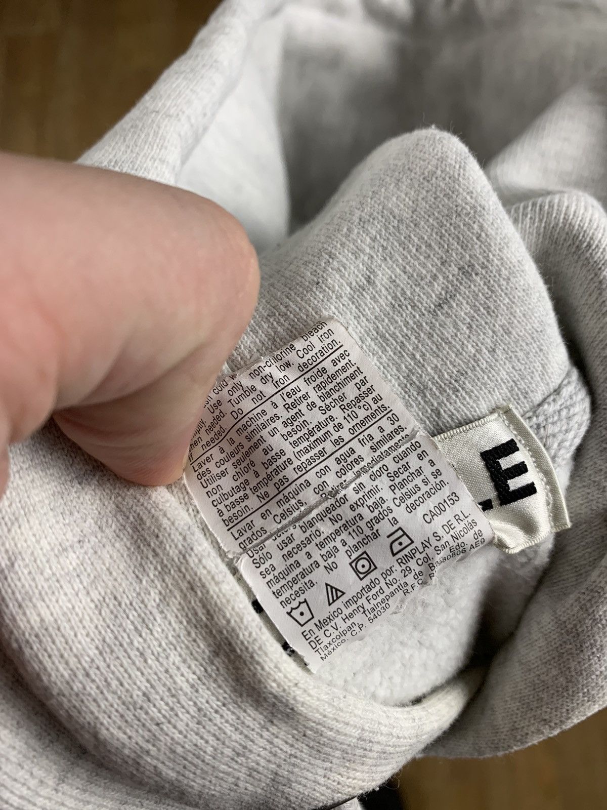 Champion Domicile Tokyo Embroidered Logo Hoodie ASAP Rocky Size US L / EU 52-54 / 3 - 4 Thumbnail