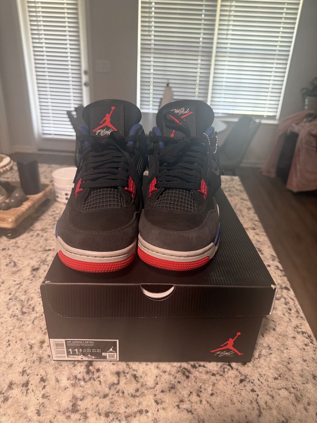 Nike Jordan Rare Air 4 Retro (White Lettering) Size US 11.5 / EU 44-45 - 2 Thumbnail