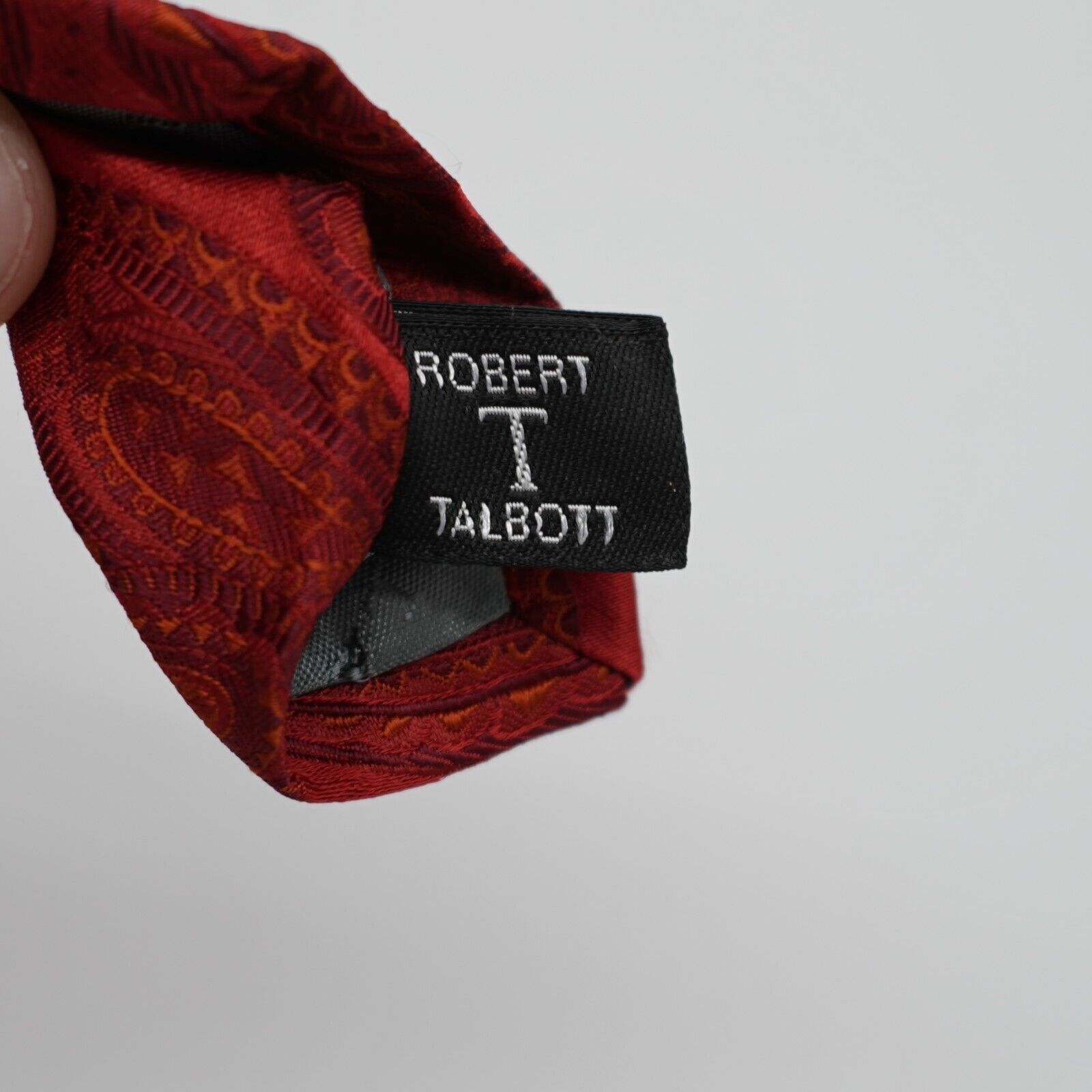 Robert Talbott Robert Talbott Best Of Class Red Woven Paisley Silk Tie Mad Size ONE SIZE - 4 Thumbnail