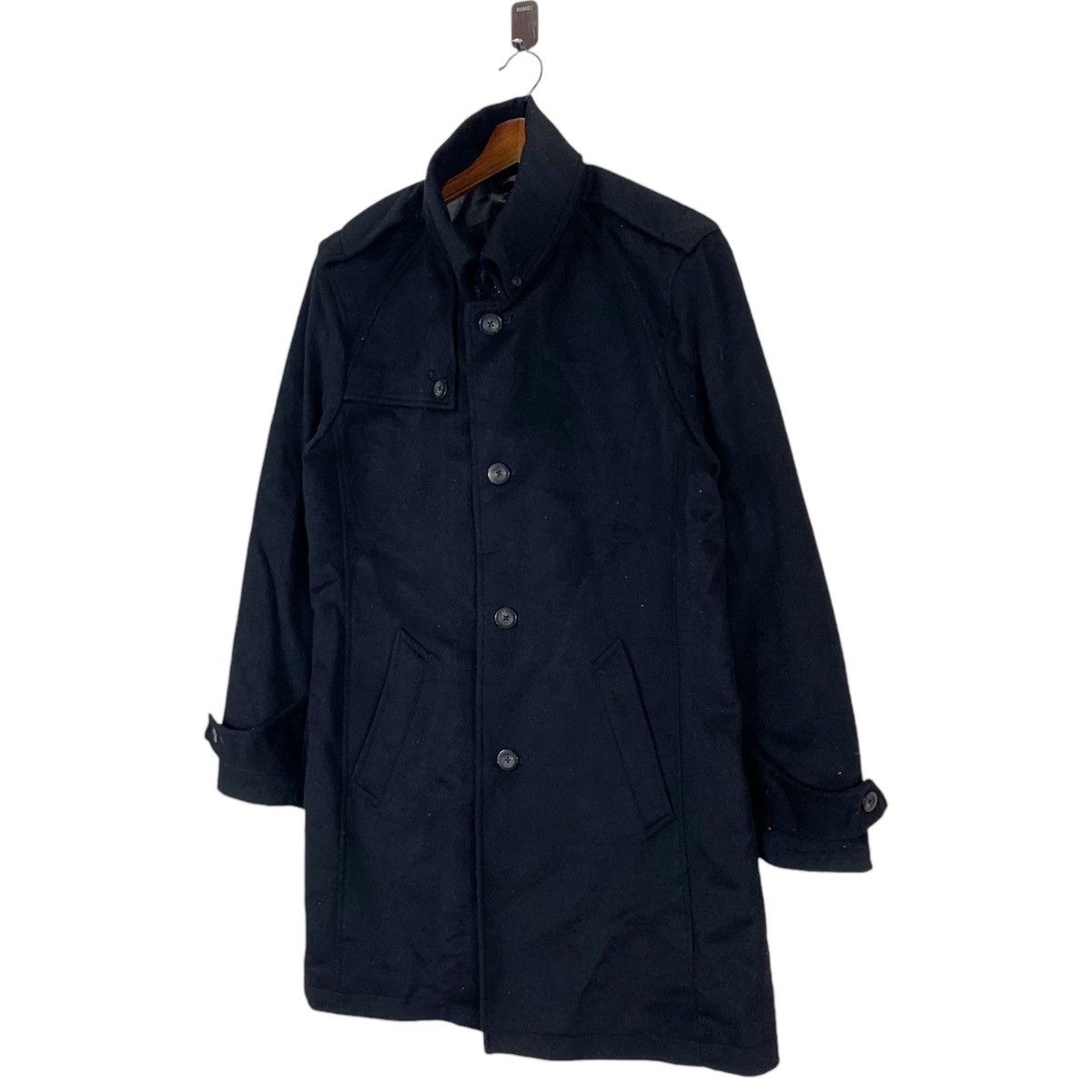 Tete Homme VINTAGE TETE HOMME ISSEY MIYAKE WOOL OVERCOAT Size US M / EU 48-50 / 2 - 2 Thumbnail