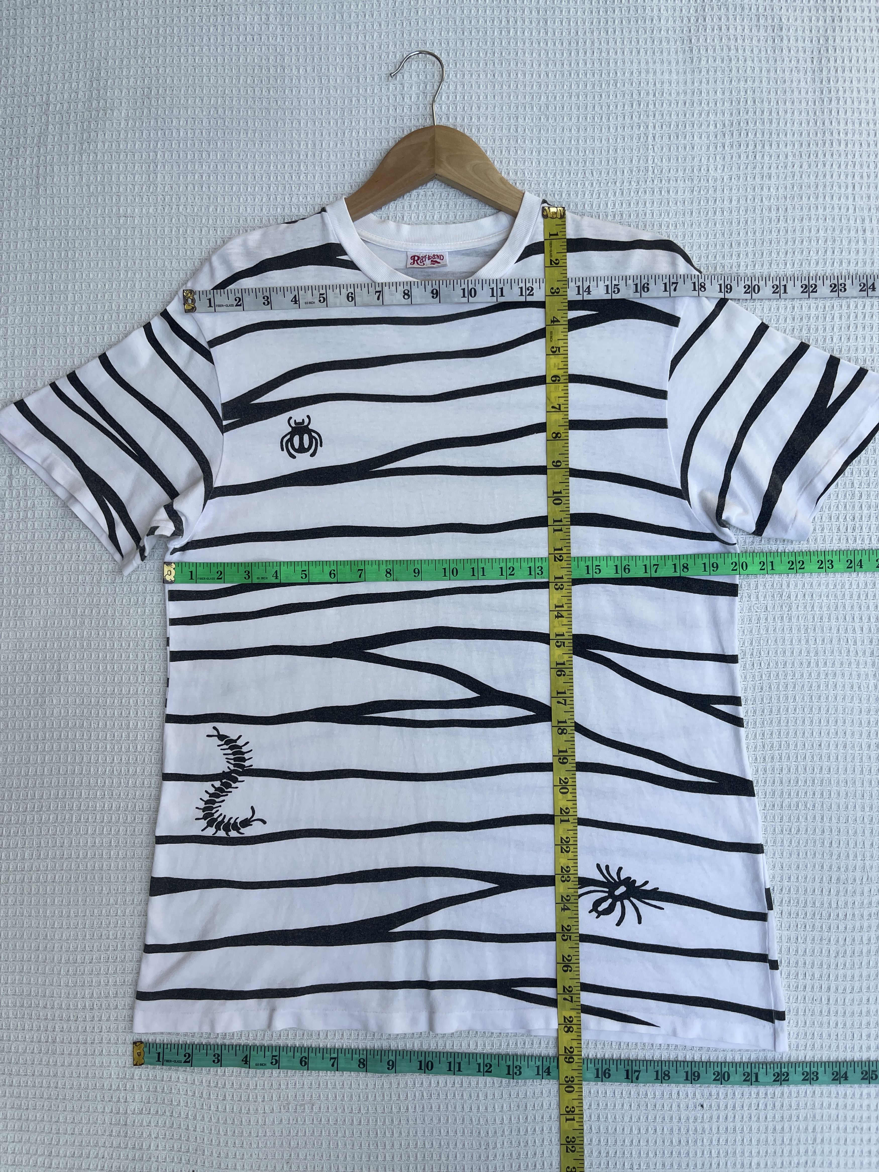Vintage Last Drop🔥Rare🔥Vintage Rat Land Japan Striped T-Shirt Size US L / EU 52-54 / 3 - 9 Thumbnail