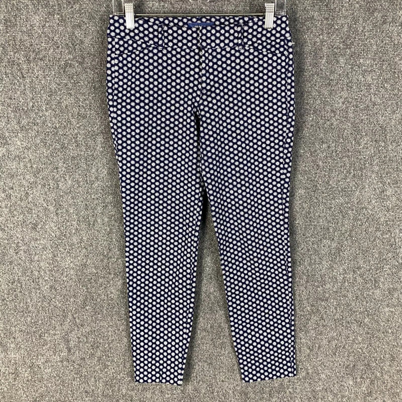 Old Navy Old Navy Pixie Pants Mid Rise Women's 4 Cotton Hook & Eye Size 27" / US 4 / IT 40 - 1 Thumbnail