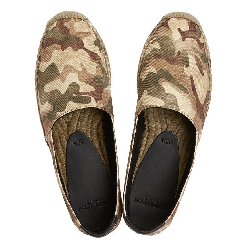 Saint Laurent Paris o1s1wg111224 Espadrilles in Multicolor Size US 11 / IT 41 - 5 Thumbnail