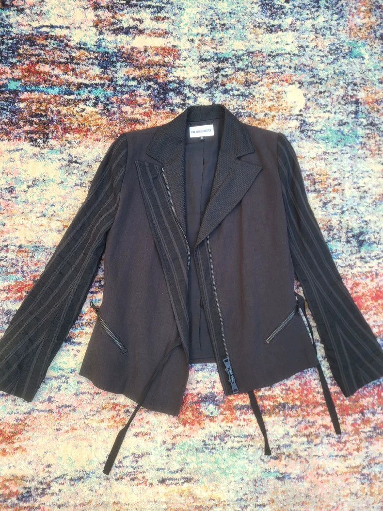 Ann Demeulemeester Ann Demeulemeester Silk Blend Jacket-yf Size US M / EU 48-50 / 2 - 1 Thumbnail