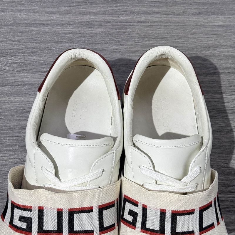Gucci Gucci Ace Sneakers with Signature Stripes Size US 9.5 / EU 42-43 - 8 Thumbnail