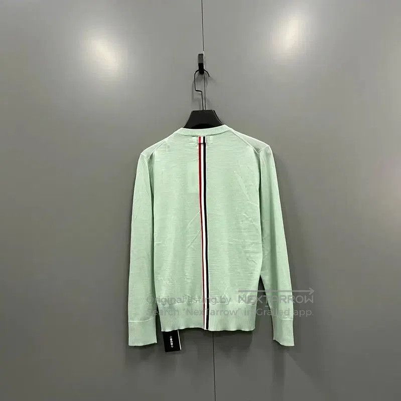 Thom Browne Thom Browne Green Wool Women's Long Sleeve Sweater . Size M / US 6-8 / IT 42-44 - 3 Thumbnail