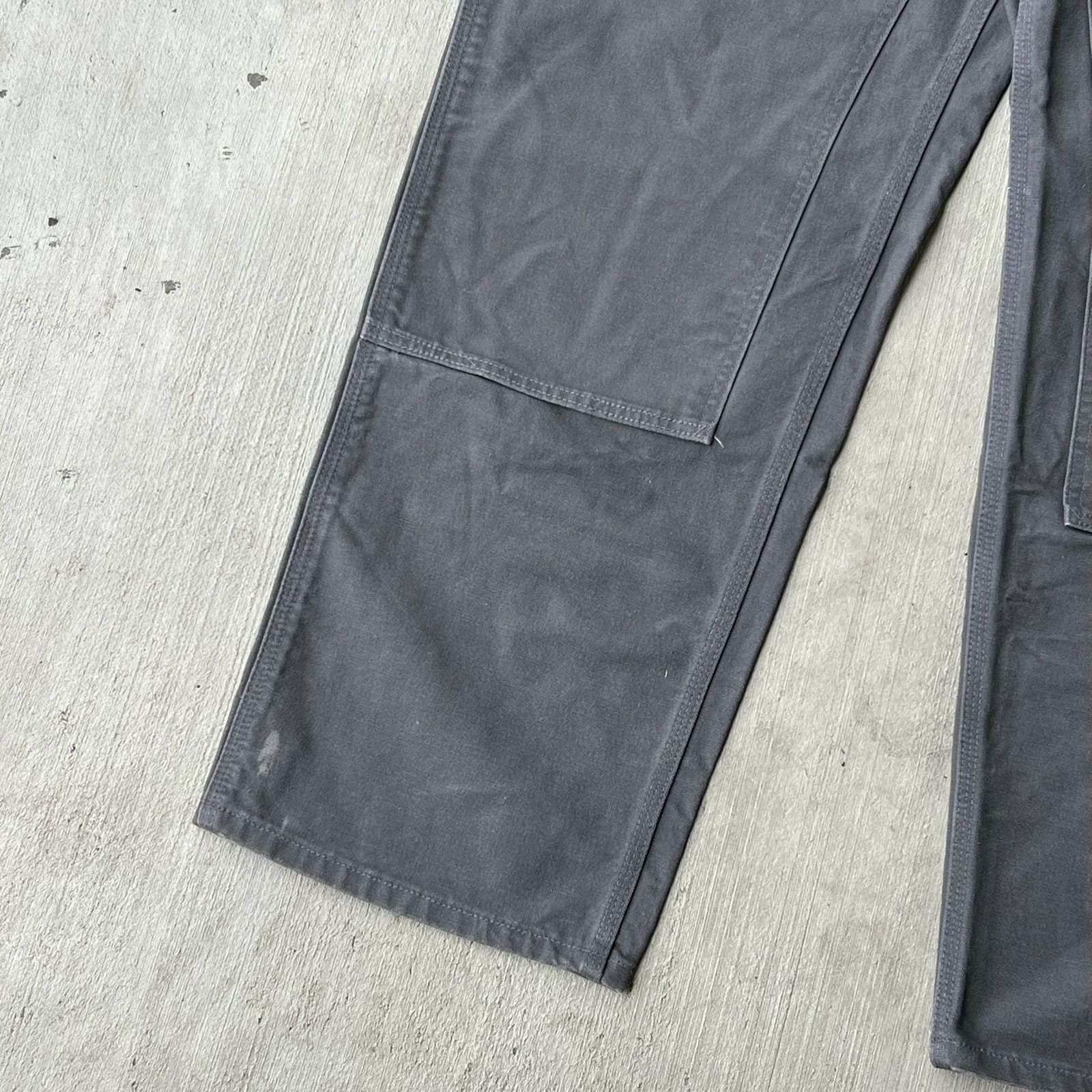 Carhartt × Vintage Carhartt gray double knee work wear carpenter pants Size US 37 - 6 Thumbnail