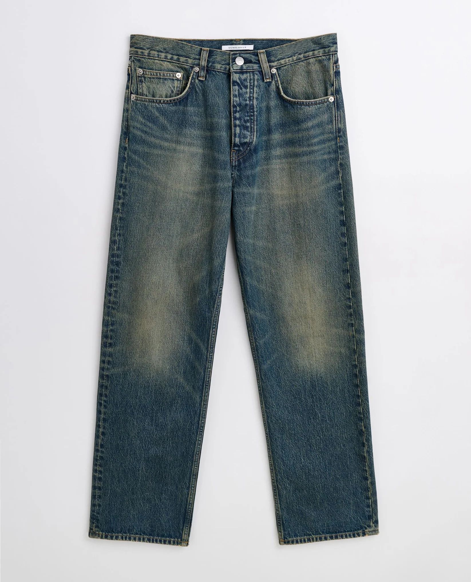 Sunflower Loose Jeans - Dirty Blue