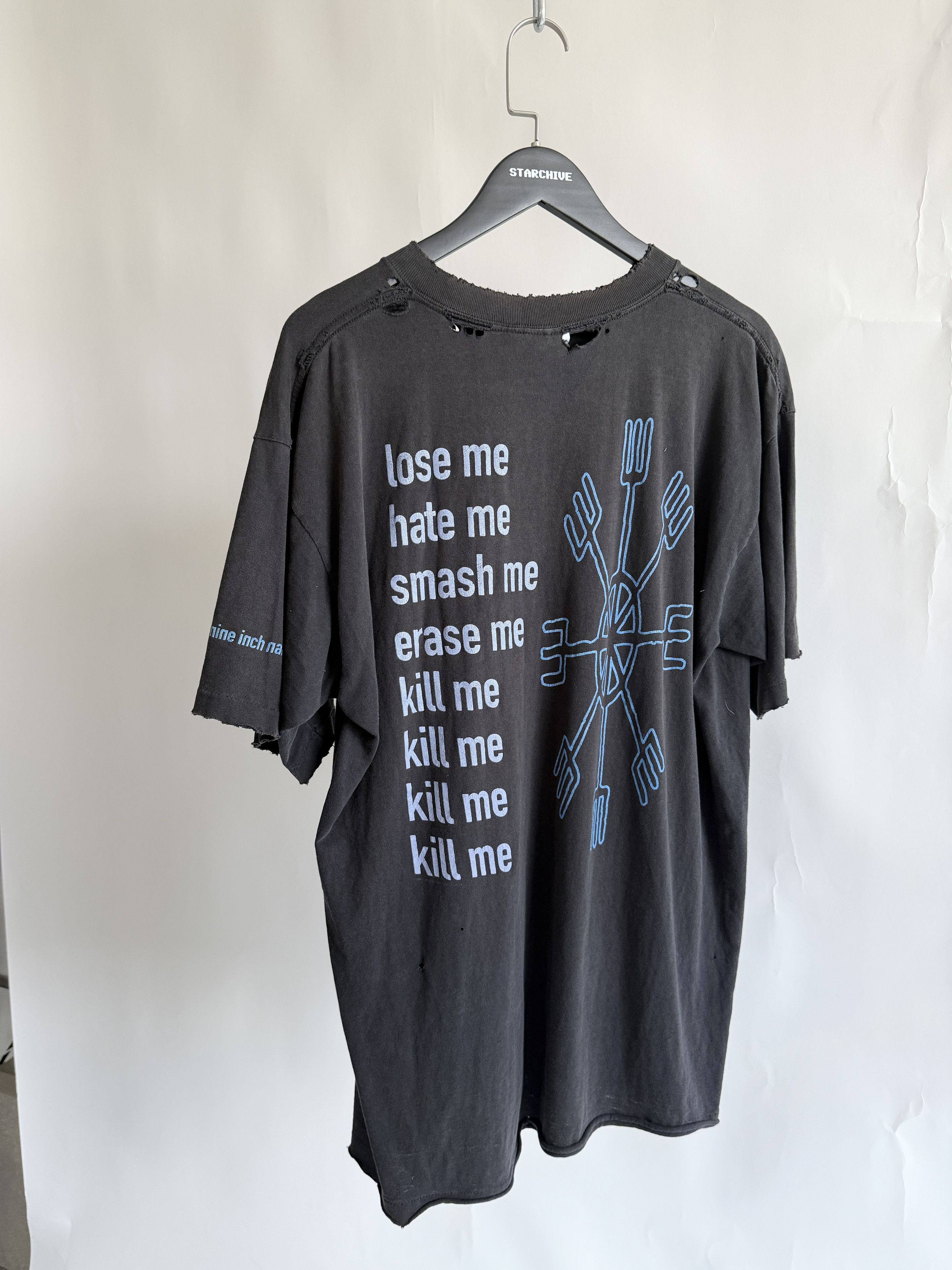 Vintage Nine Inch Nails Eraser Size US XL / EU 56 / 4 - 2 Thumbnail