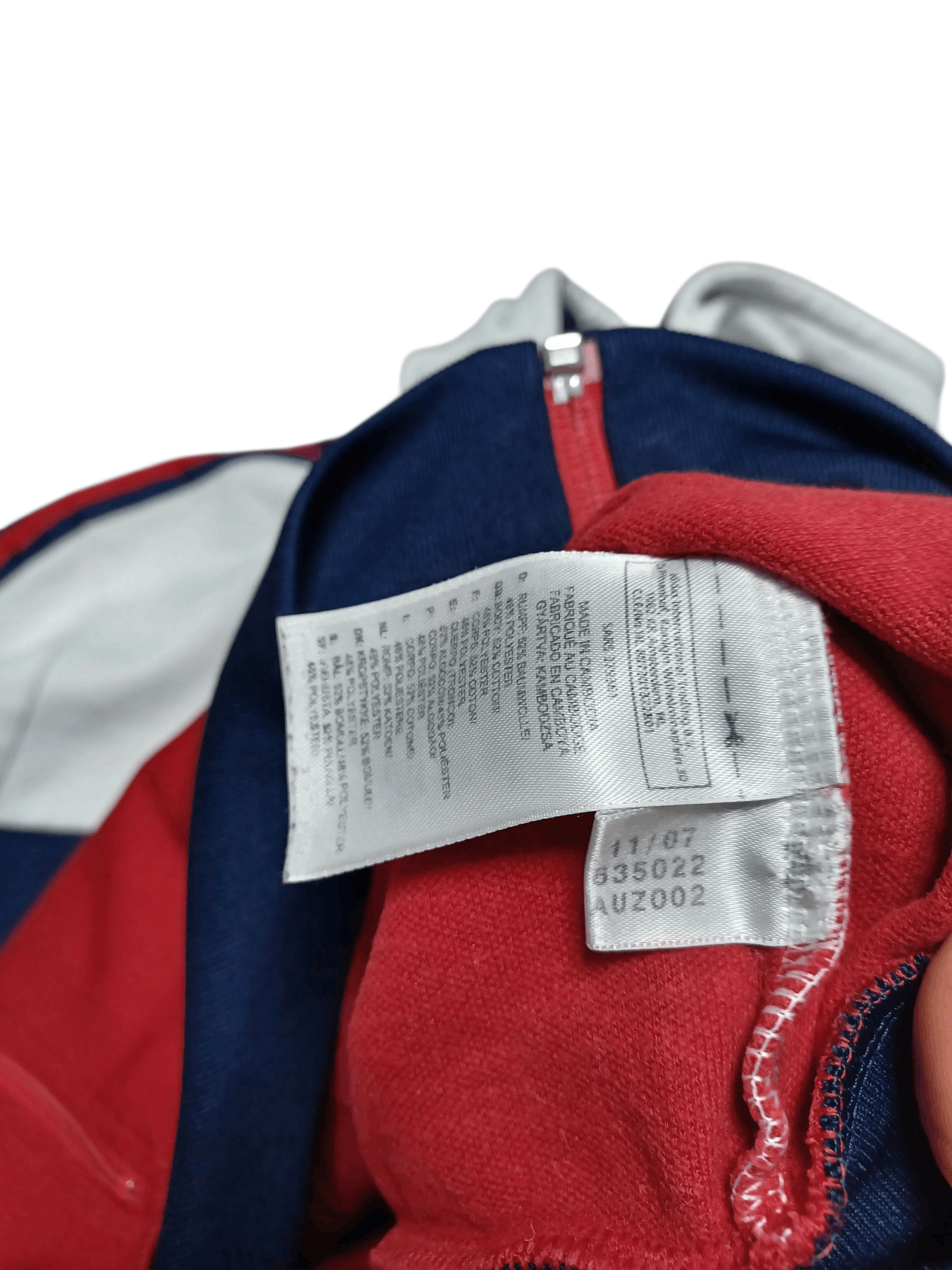 Adidas ADIDAS ORIGINALS VINTAGE 2007 ZIP TRACK JACKET Size US M / EU 48-50 / 2 - 5 Thumbnail