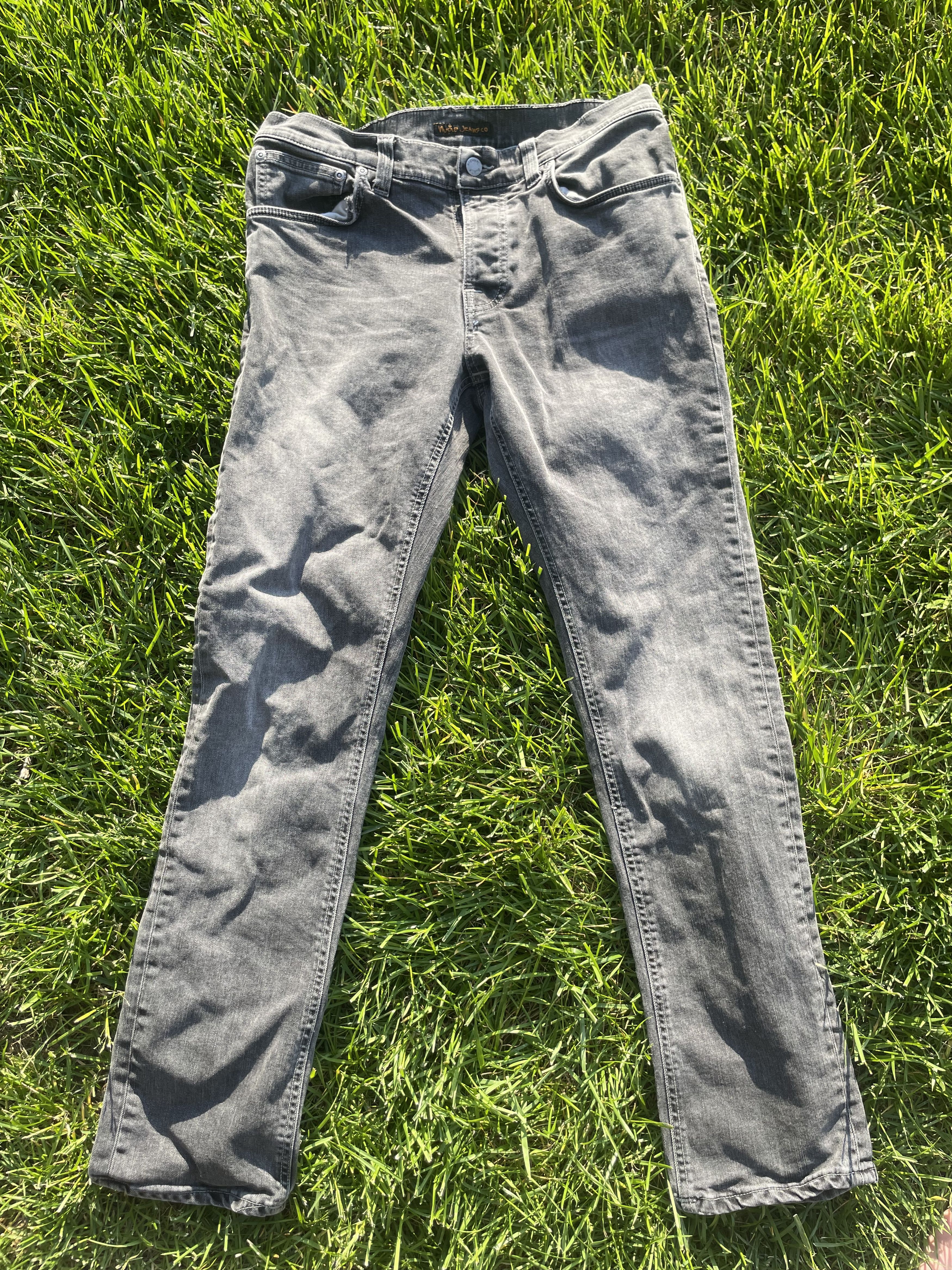 Nudie Jeans Nudie Jeans Gray Denim Size US 32 / EU 48 - 1 Thumbnail