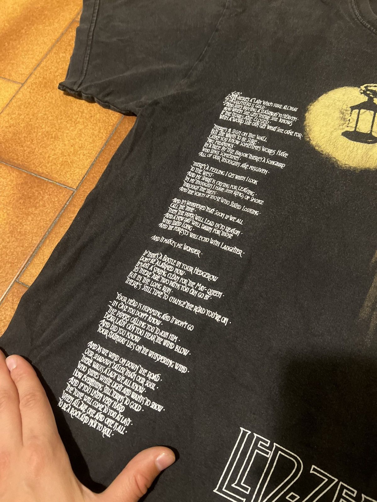 Band Tees × Vintage Led Zeppelin stairway to Heaven vintage men shirt Size US M / EU 48-50 / 2 - 6 Thumbnail