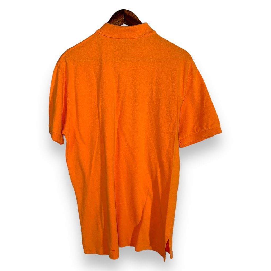 Polo Ralph Lauren Polo Ralph Lauren Sailing Orange Pique Polo Shirt Size L Size US L / EU 52-54 / 3 - 10 Thumbnail