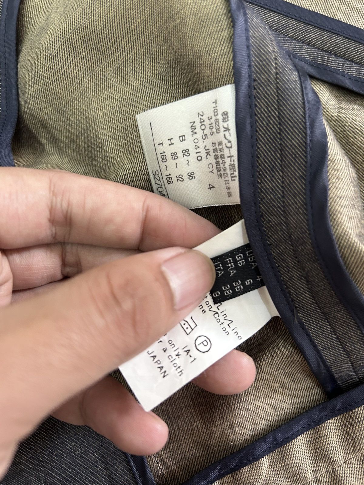 Japanese Brand × Vintage 💥ICB Japanese Blazer Coat Women Size S / US 4 / IT 40 - 9 Thumbnail