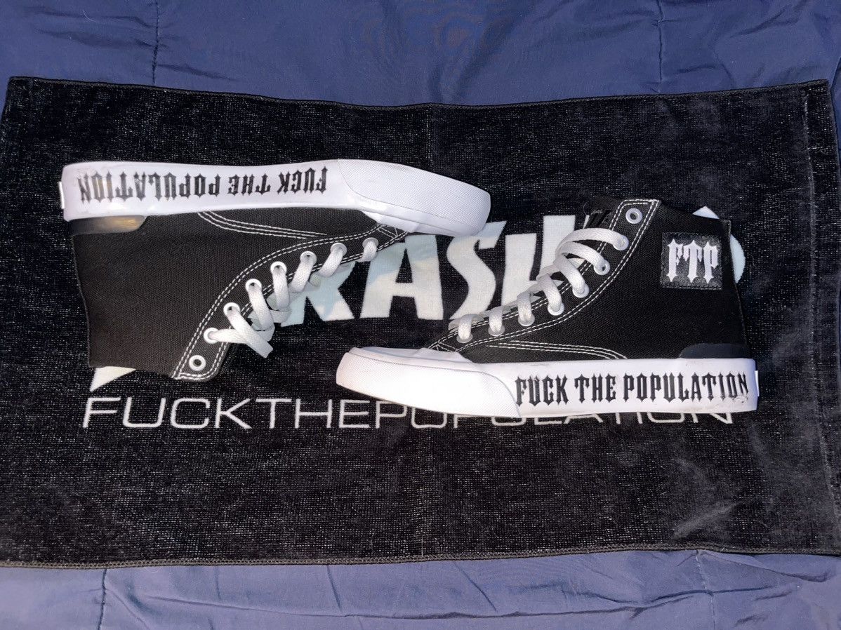 Fuck The Population X Huf Shoes Grailed
