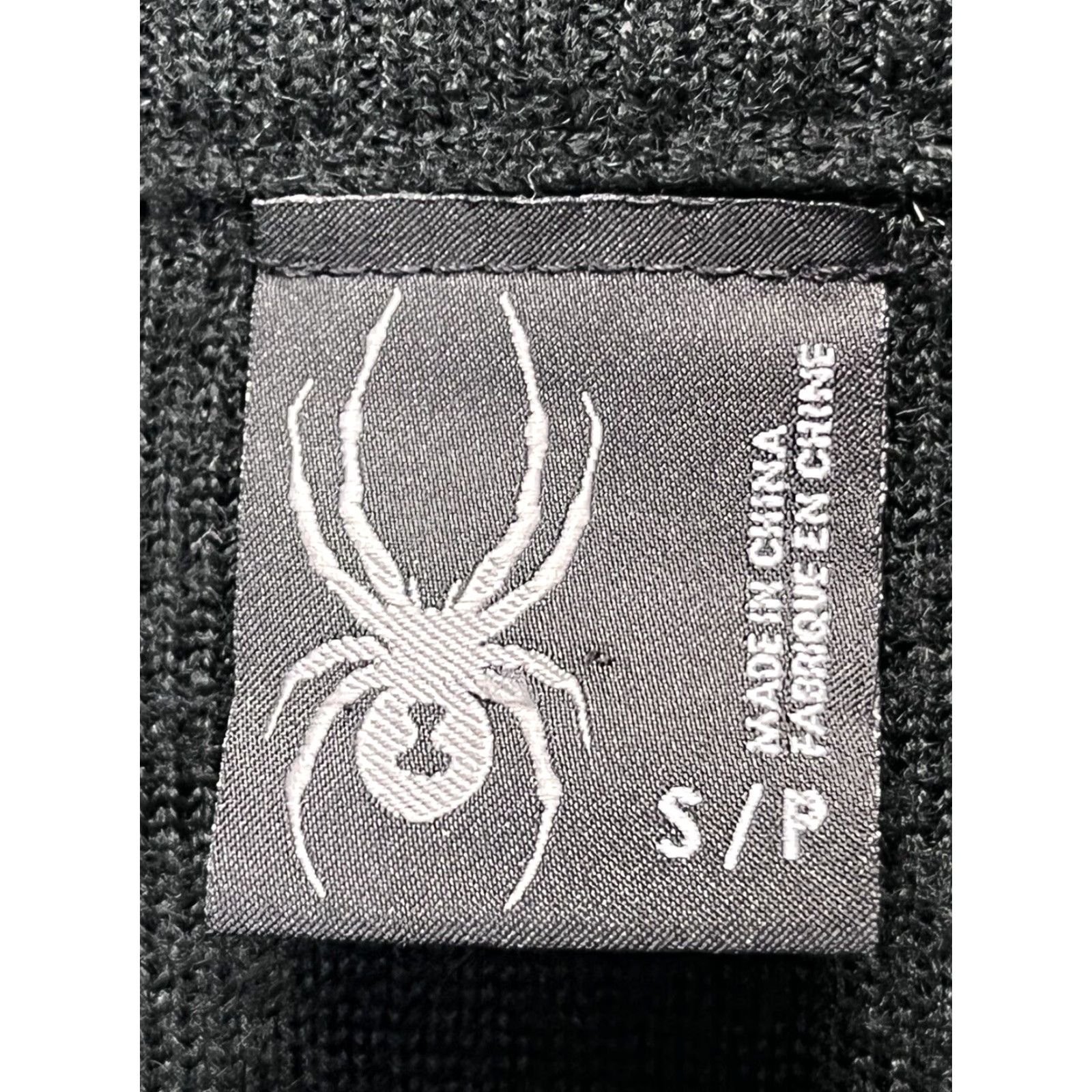 Spyder Spyder Mens Black Wool Blend Knit Sweater Outdoor Ski 1/4 Zip Small Size US S / EU 44-46 / 1 - 4 Thumbnail