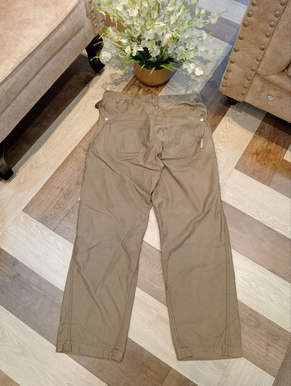 Final Home RARE FINAL HOME ISSEY MIYAKE DOUBLE WAIST ARMY PANTS Size US 36 / EU 52 - 7 Thumbnail