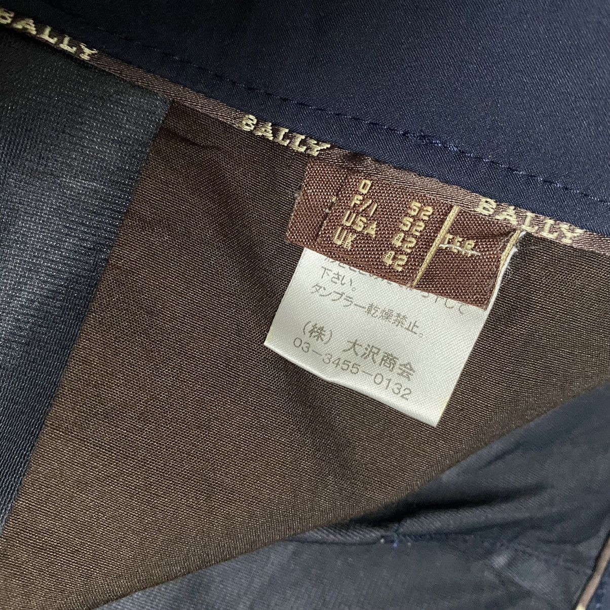 Bally × Designer Bally casual polyester flexible slant pocket back pant Size US 36 / EU 52 - 20 Thumbnail