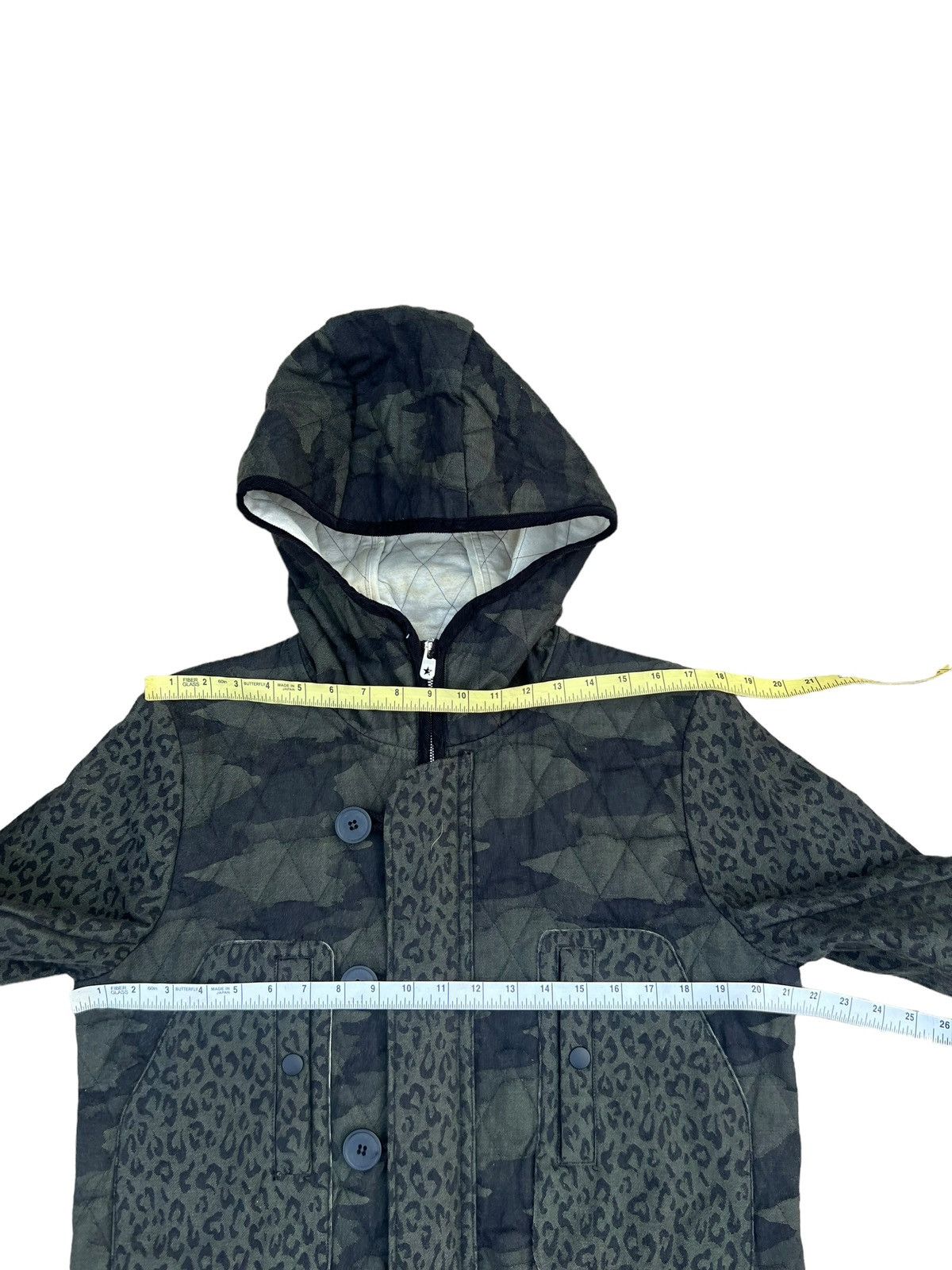 Japanese Brand OVERTHESTRIPES Japan Quilt Thinsulate Hoodie Cargo Jacket Size US M / EU 48-50 / 2 - 2 Thumbnail