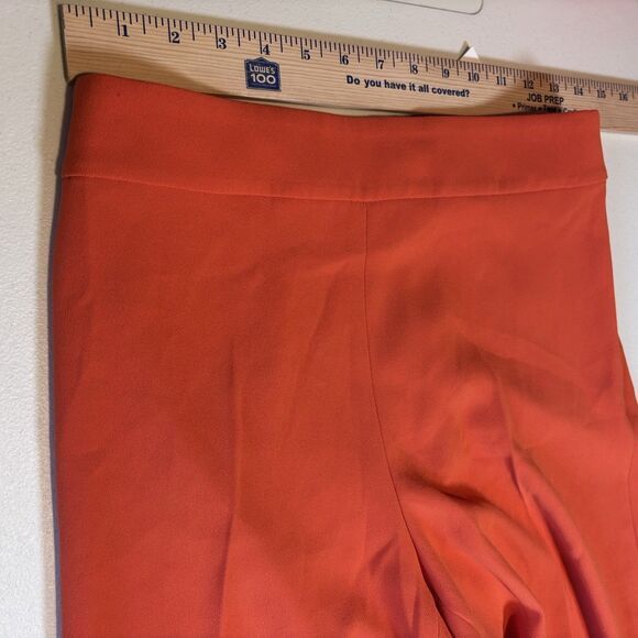 Zara Zara Orange Flare Dress Pants with zipper size XS Size 25" / US 0 / IT 36 - 7 Thumbnail