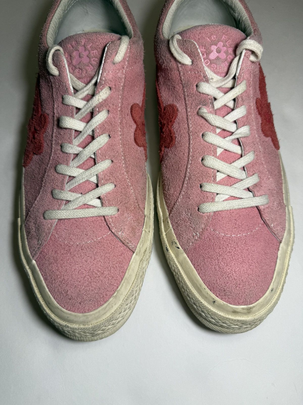 Converse Tyler The Creator Golf Le Fleur Converse One Star Ox Pink Size US 11 / EU 44 - 8 Thumbnail