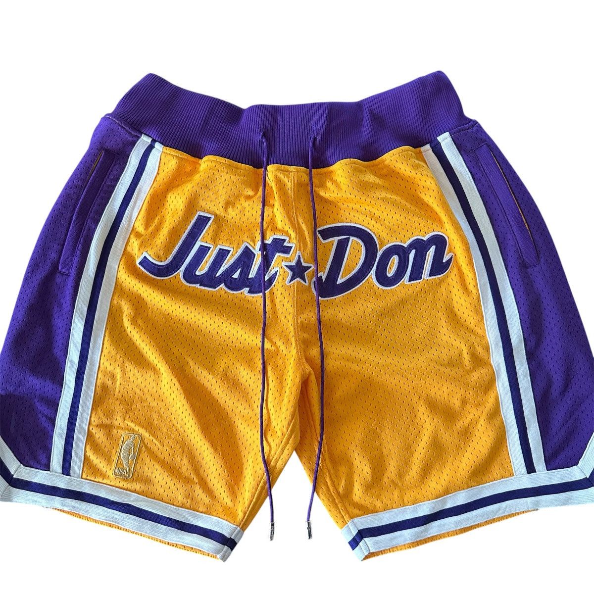 Just Don × Mitchell & Ness Brand New Rare Los Angeles Lakers Just Don Shorts M Size US 32 / EU 48 - 1 Thumbnail