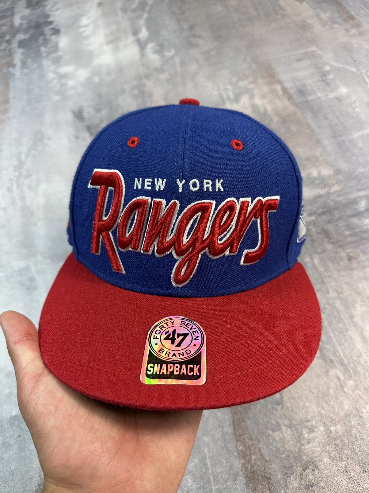 NHL New York Rangers Cap , Hat One Size Size ONE SIZE - 1 Thumbnail