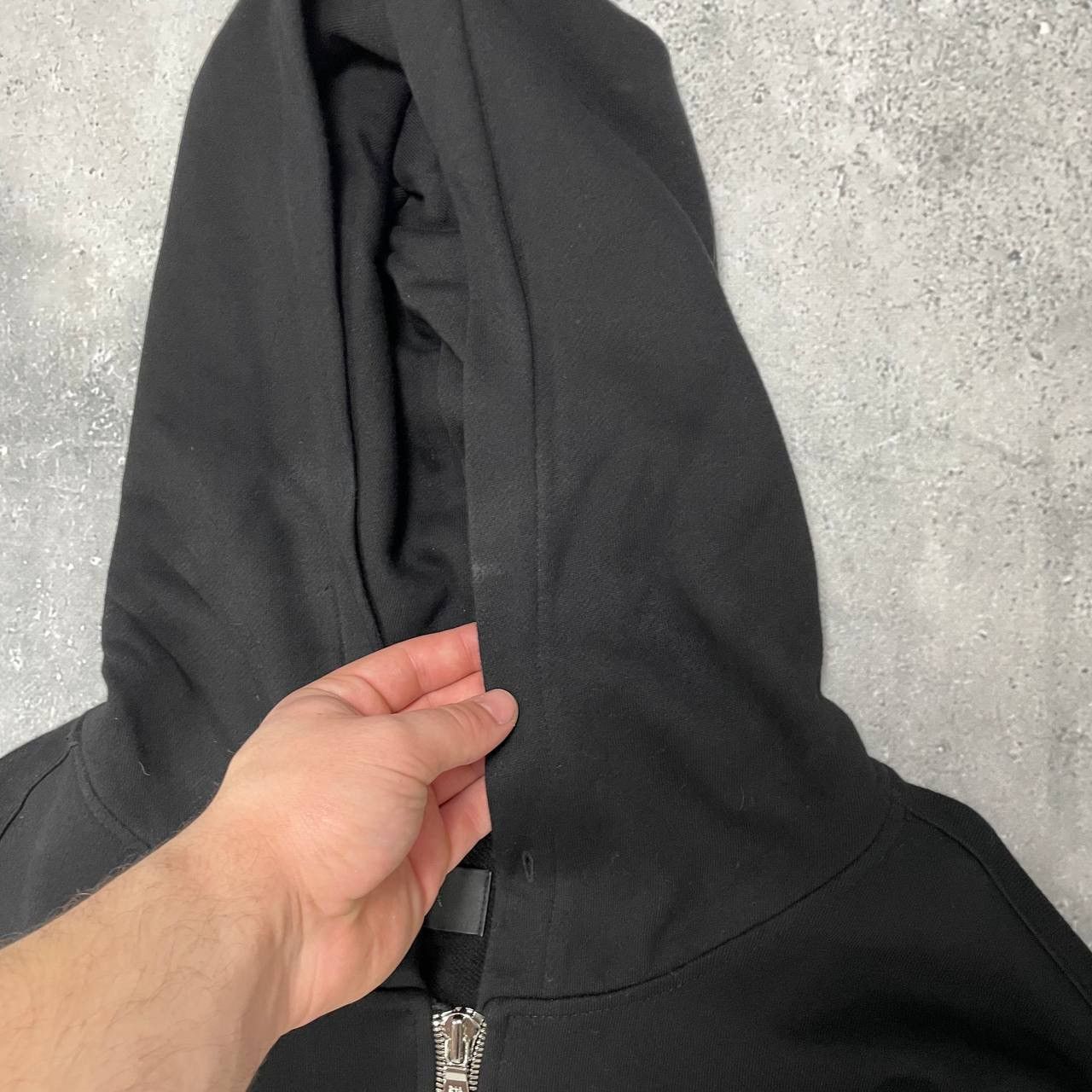 Rta RTA Full Zip-Up Hoodie With Leather Sleeves Women's Black Size M / US 6-8 / IT 42-44 - 3 Thumbnail
