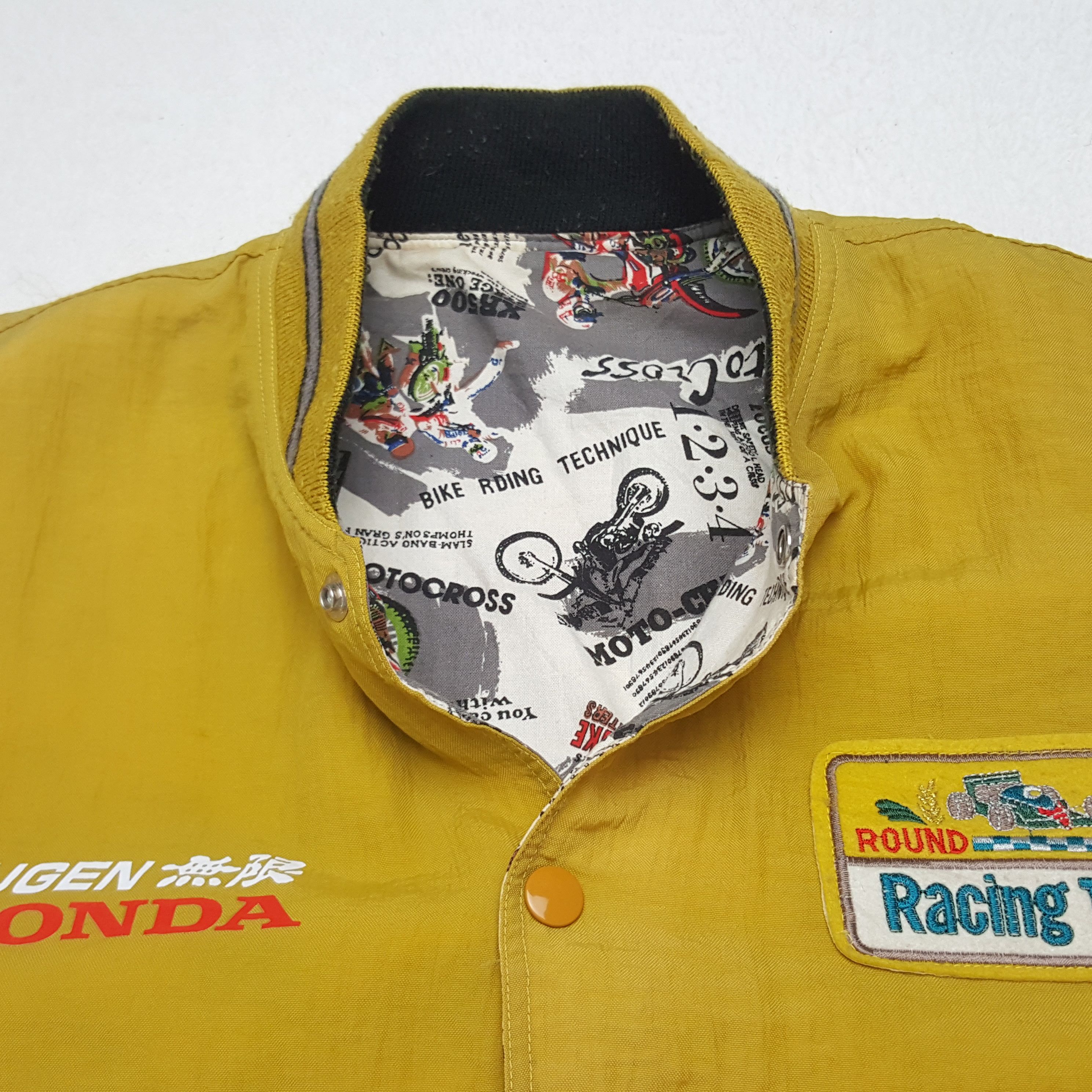 Honda × Japanese Brand × Vintage Vintage Mugen Honda Racing Custom Art Reversible Jacket Size US M / EU 48-50 / 2 - 8 Thumbnail