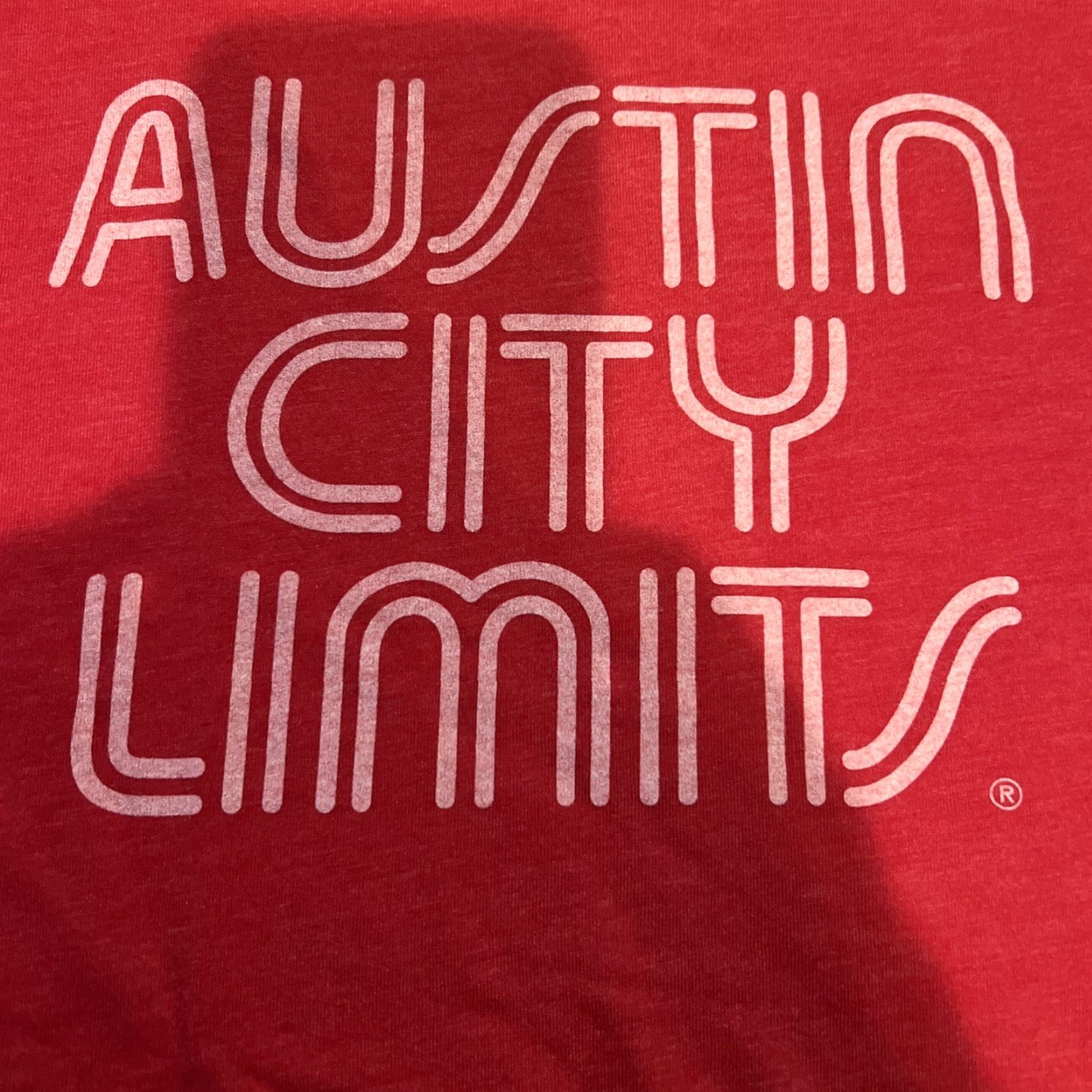 Next Level ACL Austin City Limits Double White Lines Logo Shirt Medium Pink Next Level Men Short Sleeve Crew Neck Graphic Print T-Shirt Size US M / EU 48-50 / 2 - 2 Thumbnail