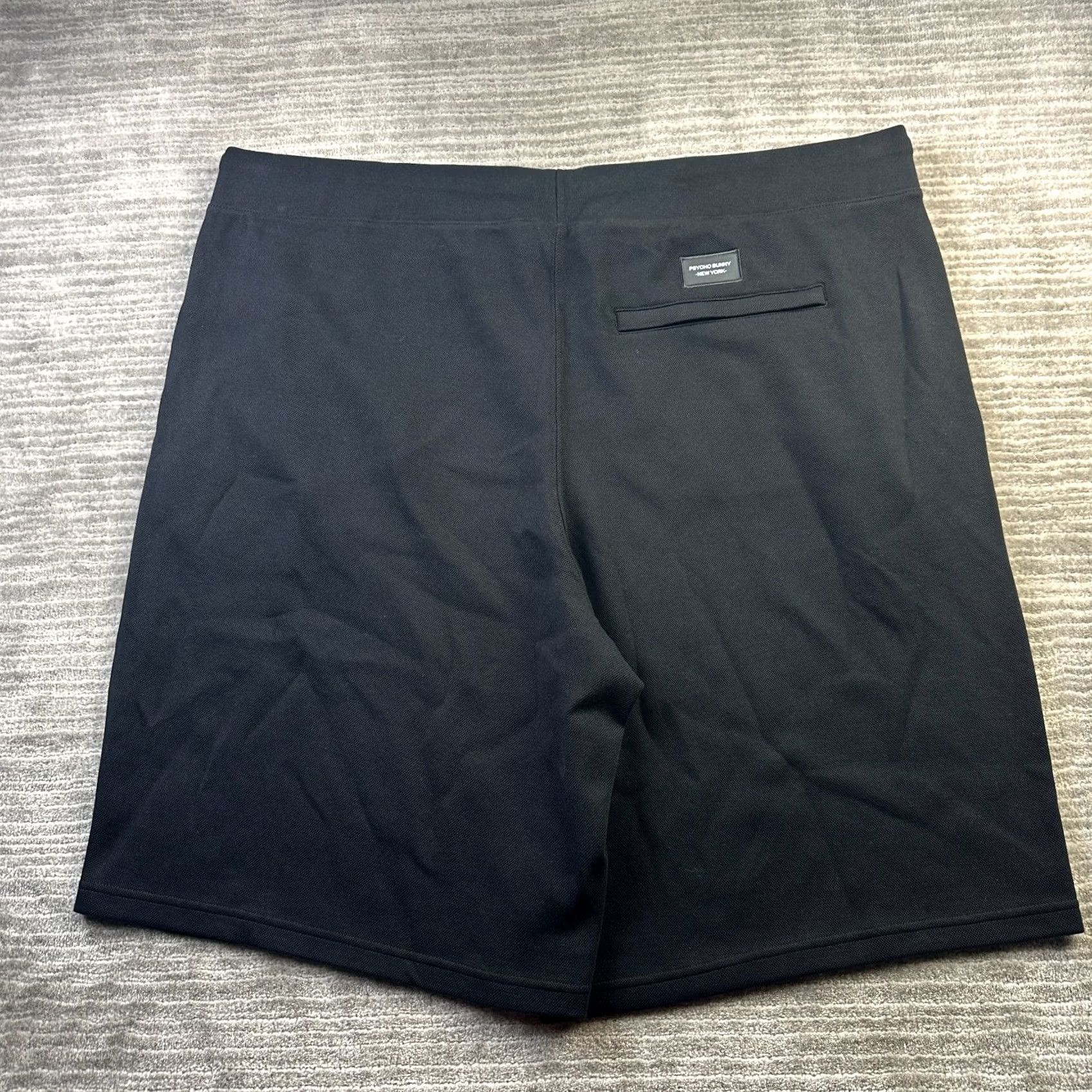 Psycho Bunny Psycho Bunny Shorts Mens 3XLT 3XL Tall Black Sweat Knit Fleece Logo Size US 39 - 2 Thumbnail