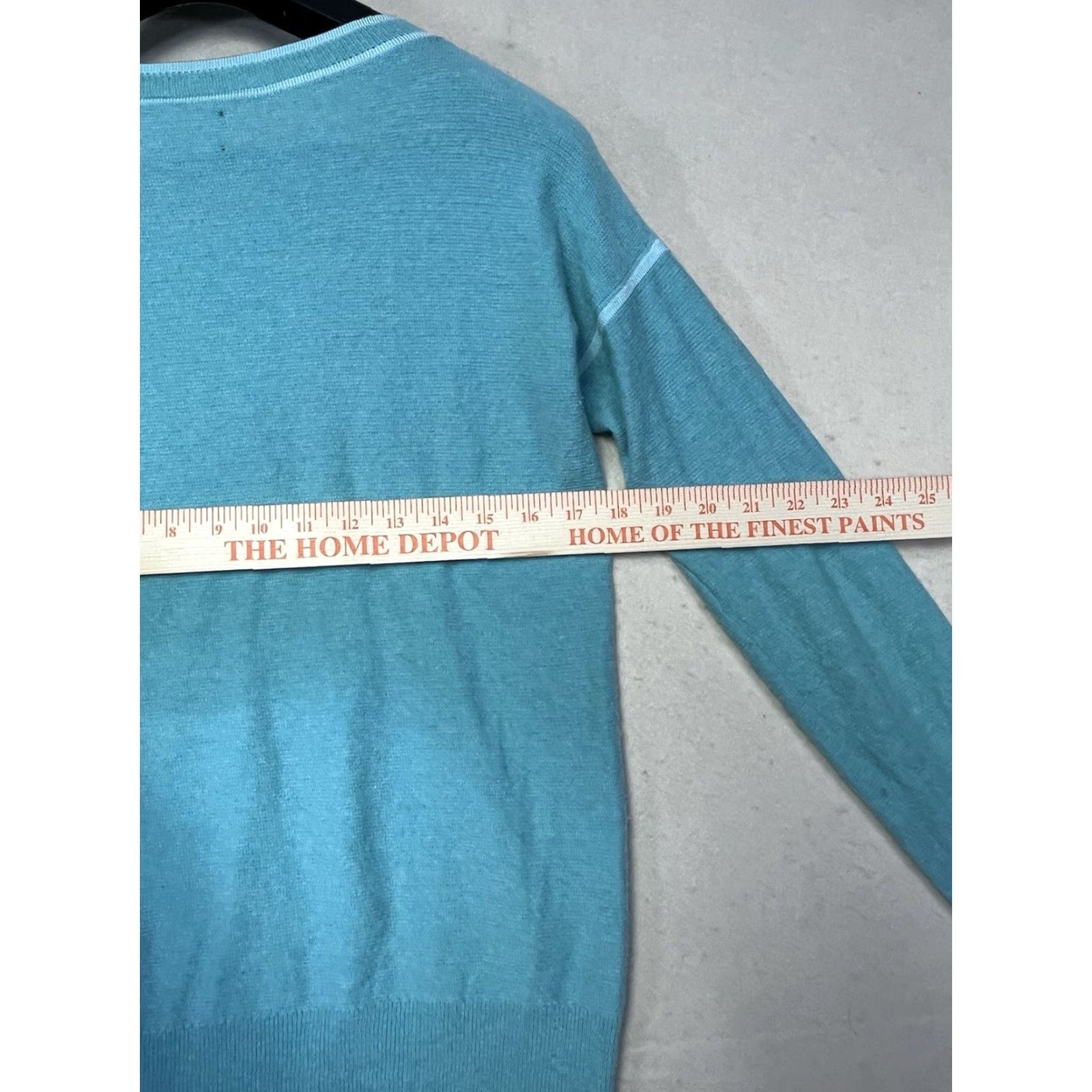 Banana Republic Banana Republic Filpucci Aire Crew Sweater Italian Yarn Small Long Sleeve Green Women Size S / US 4 / IT 40 - 3 Thumbnail