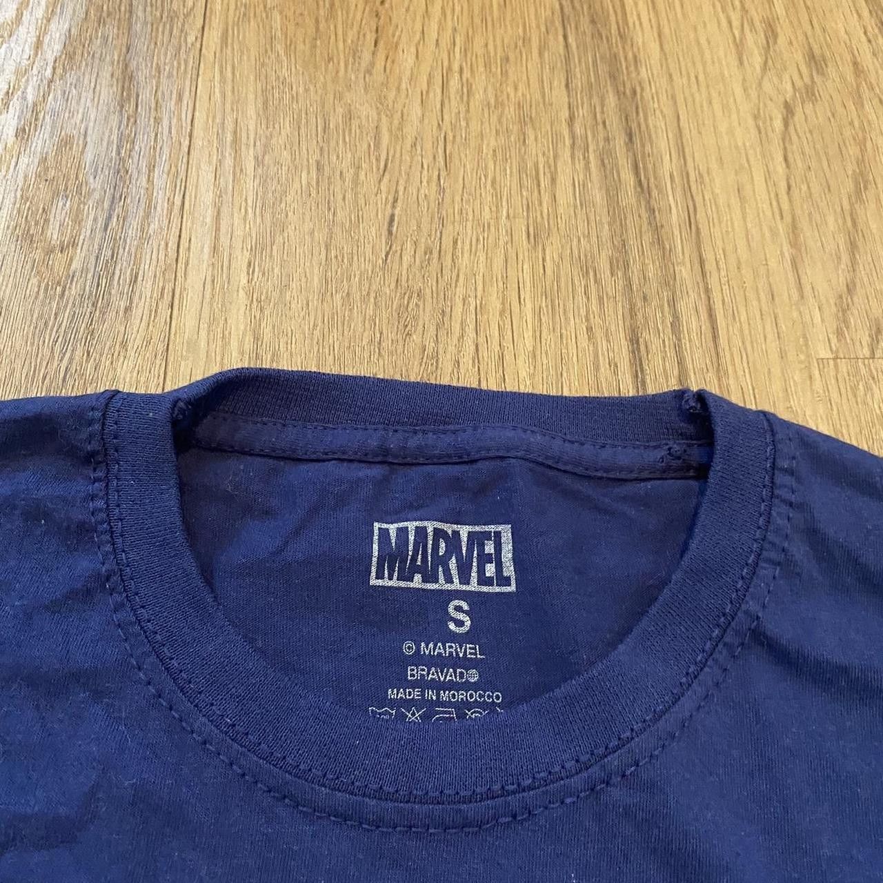 Marvel Comics Captain America blue and red cotton tee Size US S / EU 44-46 / 1 - 4 Thumbnail