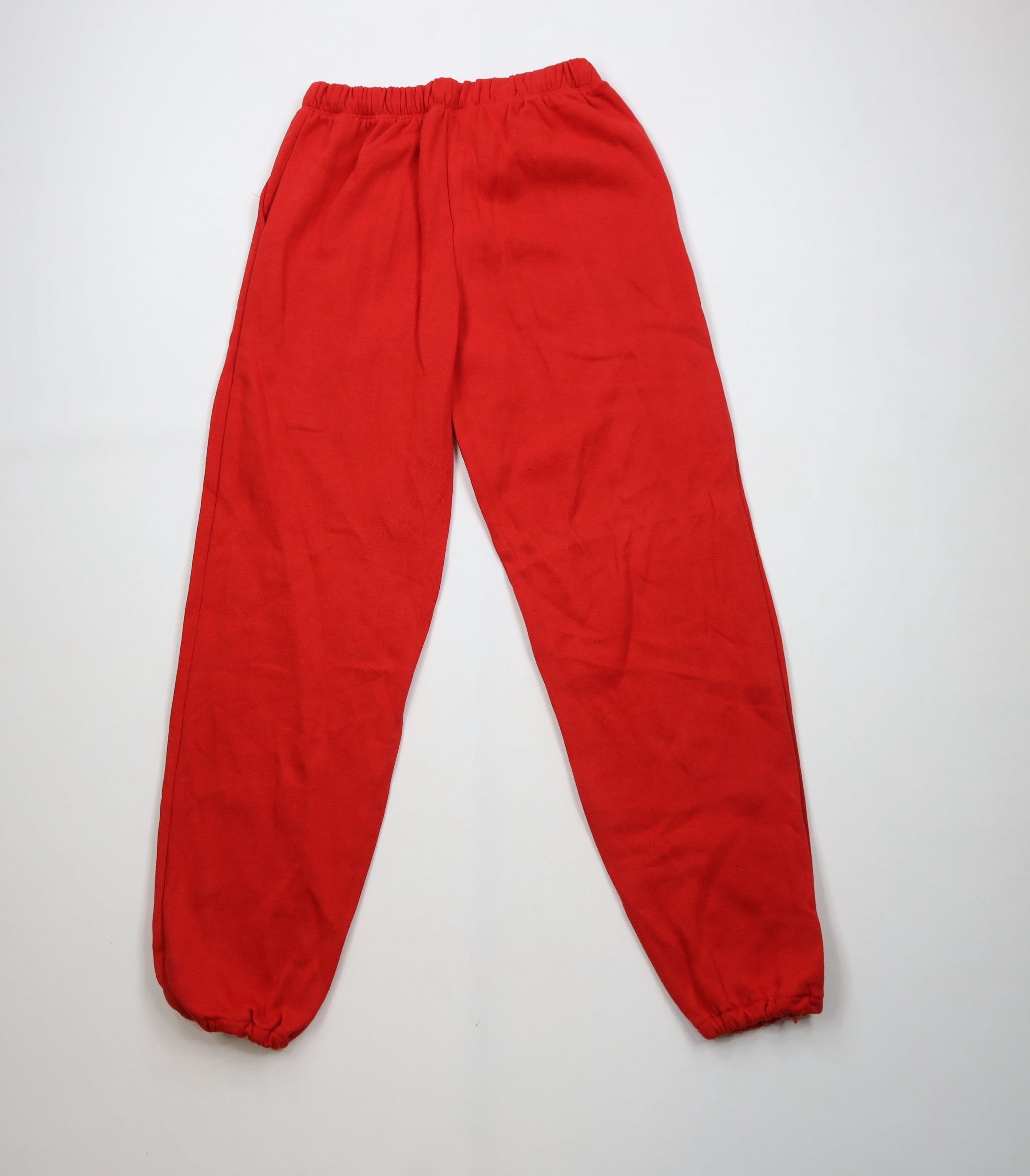 Vintage Deadstock Vintage 90s Streetwear Sweatpants Joggers Red USA Size US 38 / EU 54 - 9 Thumbnail