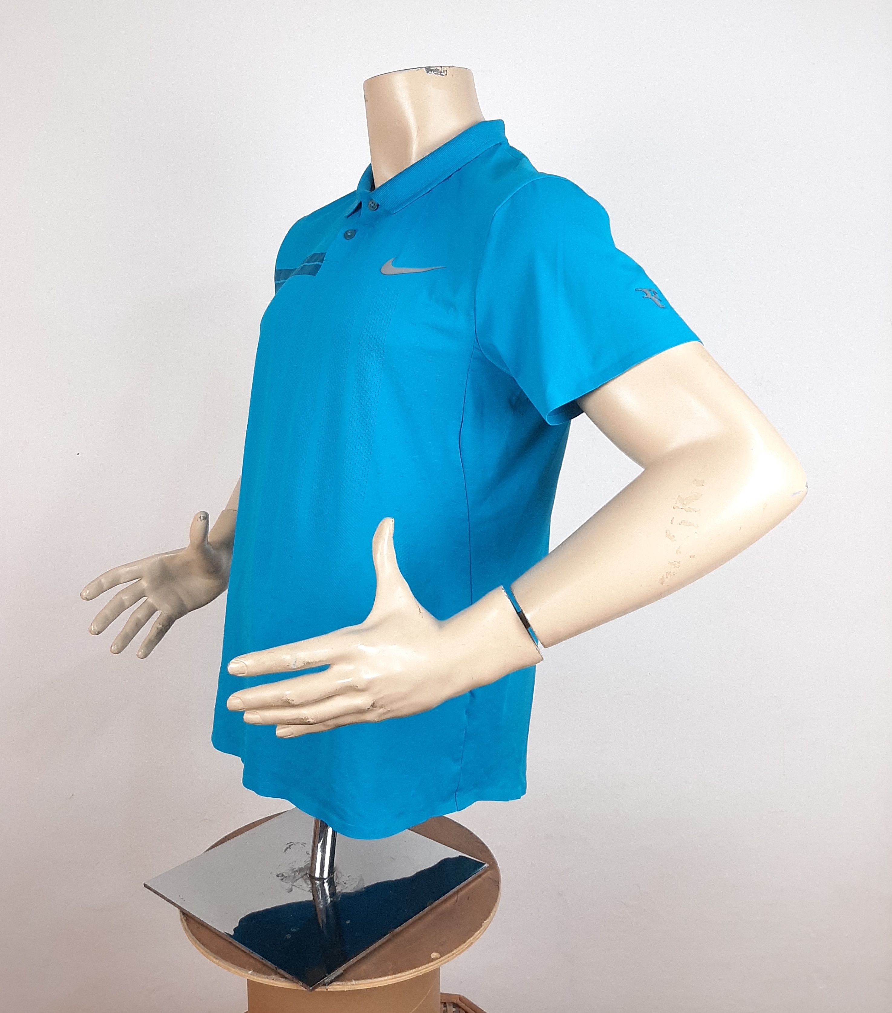 Nike Nike Roger Federer RF 2018 Stuttgart Winner Jersey Shirt L Size US L / EU 52-54 / 3 - 4 Thumbnail