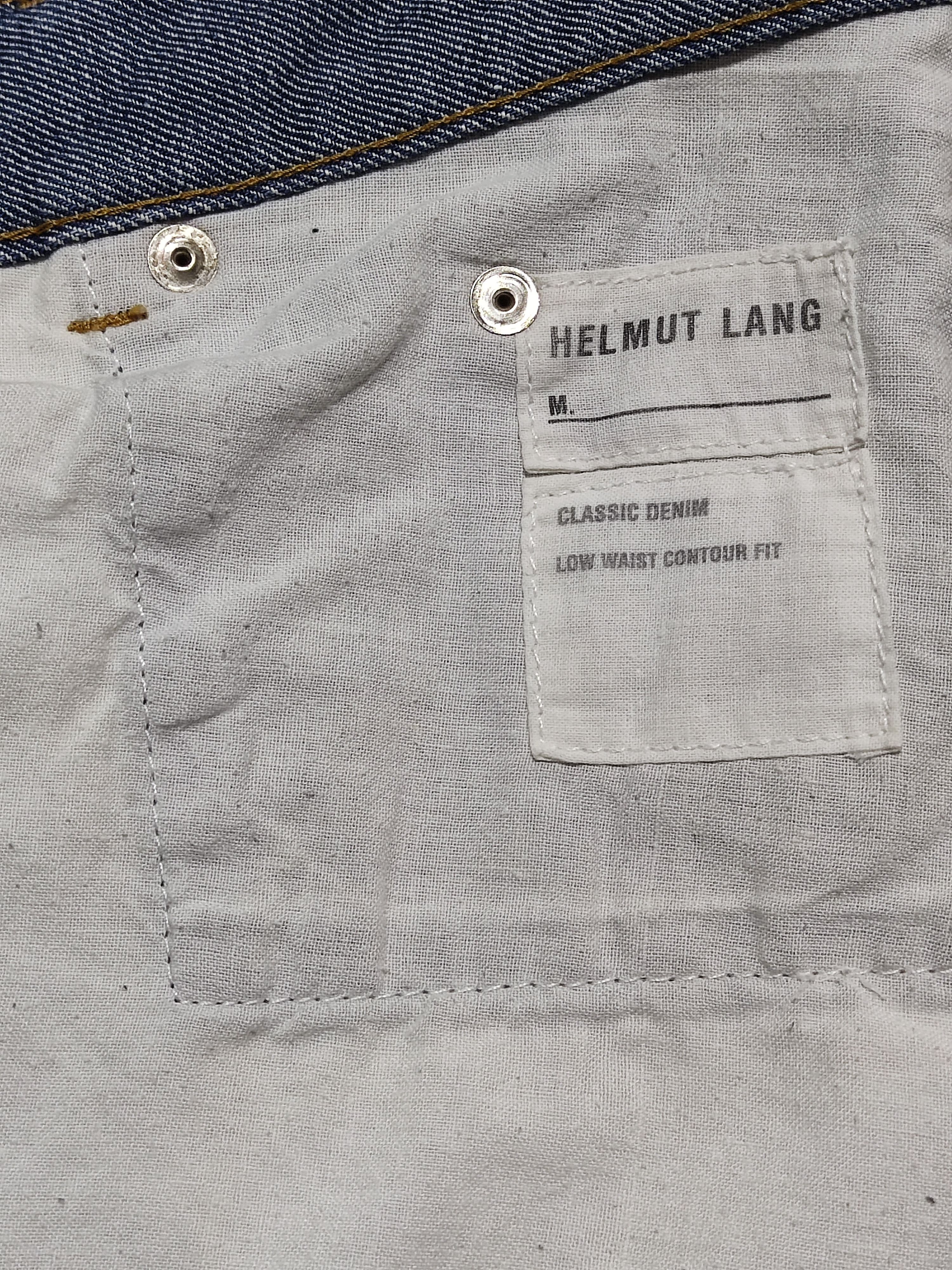 Helmut Lang Vintage Helmut Lang Classic Denim Low Waist Contour Fit Size US 28 / EU 44 - 14 Thumbnail