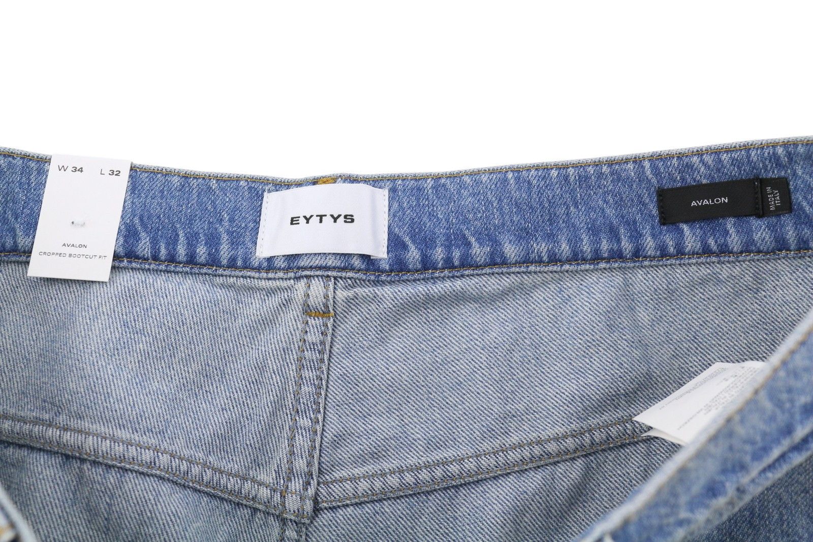 Eytys AVALON TORN INDIGO BOOTCUT W34/L32 RRP370 88894 Size US 34 / EU 50 - 9 Thumbnail