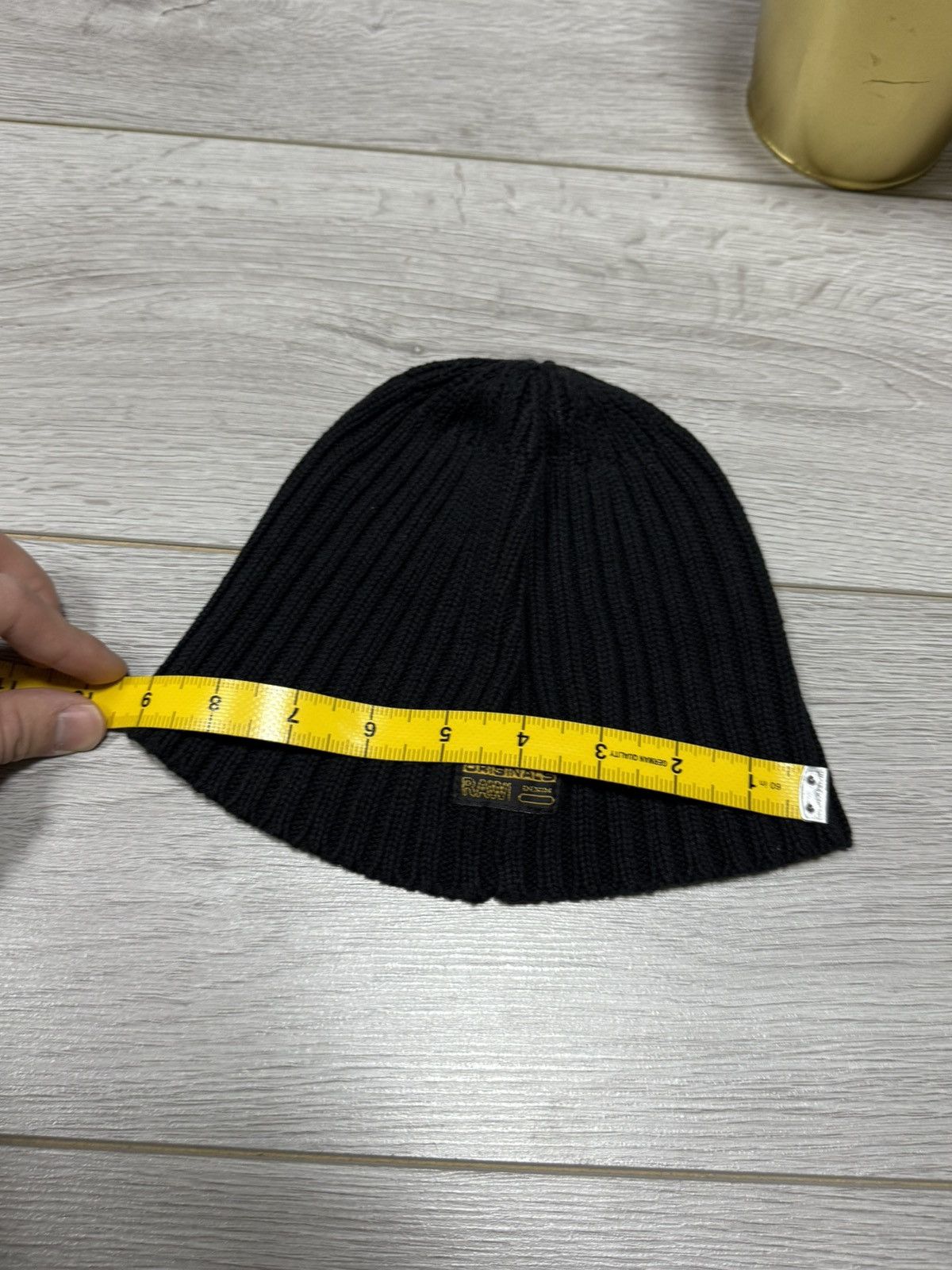 G-Star G star vintage double side logo hat stripes beanie Size ONE SIZE - 6 Thumbnail