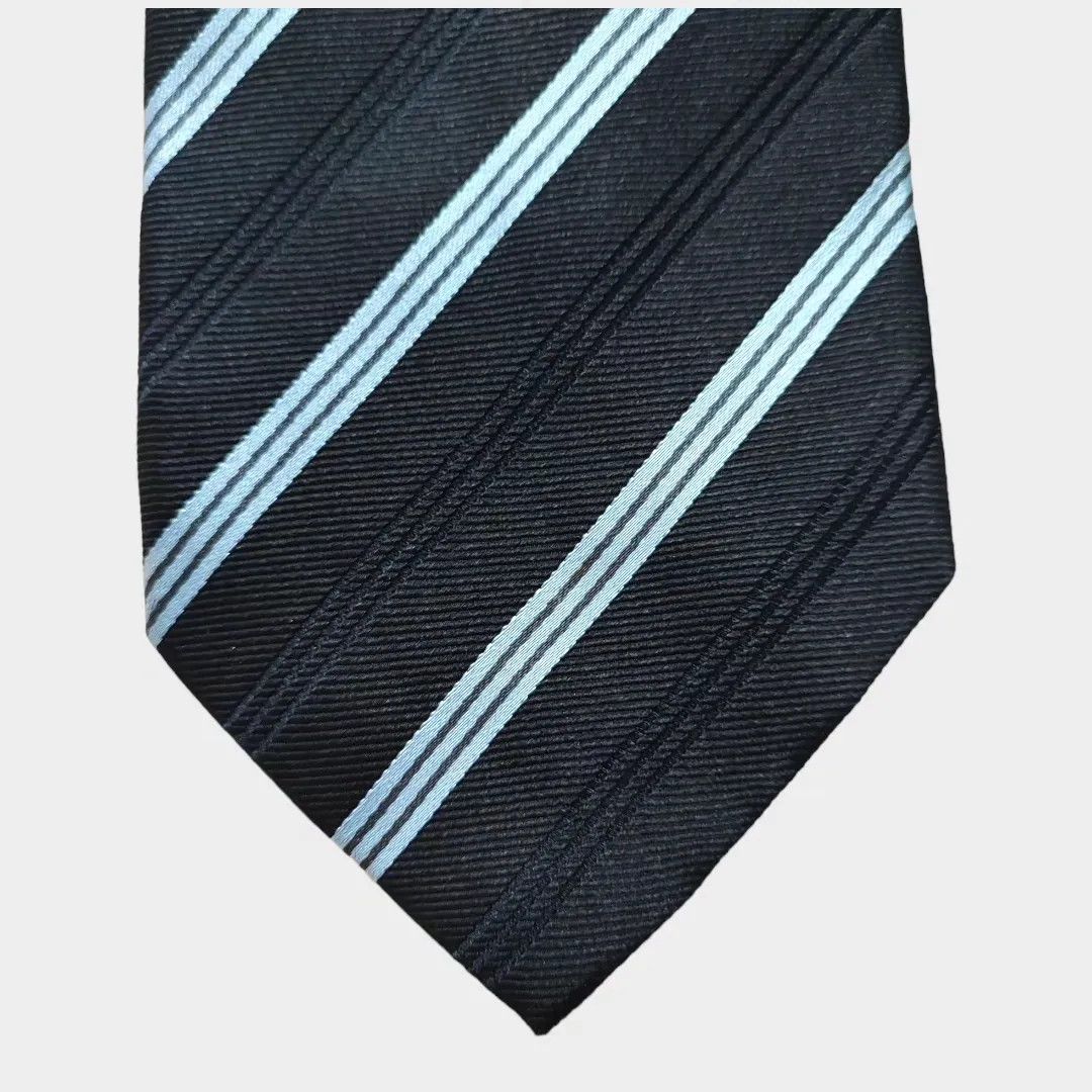 Ermenegildo Zegna Ermenegildo Zegna striped silk tie – FASHIONELLA Size ONE SIZE - 3 Thumbnail
