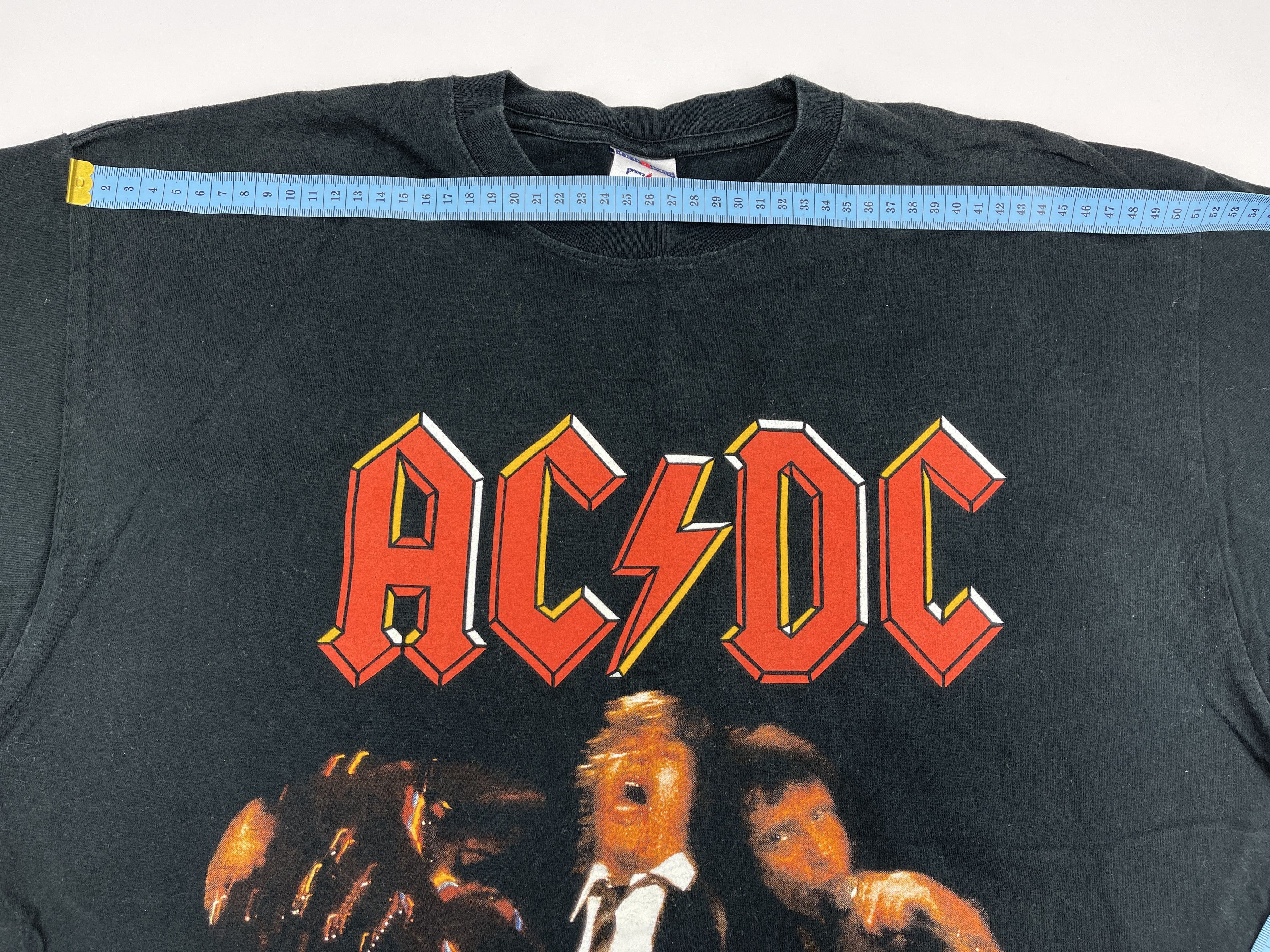Band Tees AC/DC T-Shirt, 2001, Anthill, vintage ACDC shirt, 90s rock L Size US L / EU 52-54 / 3 - 9 Thumbnail