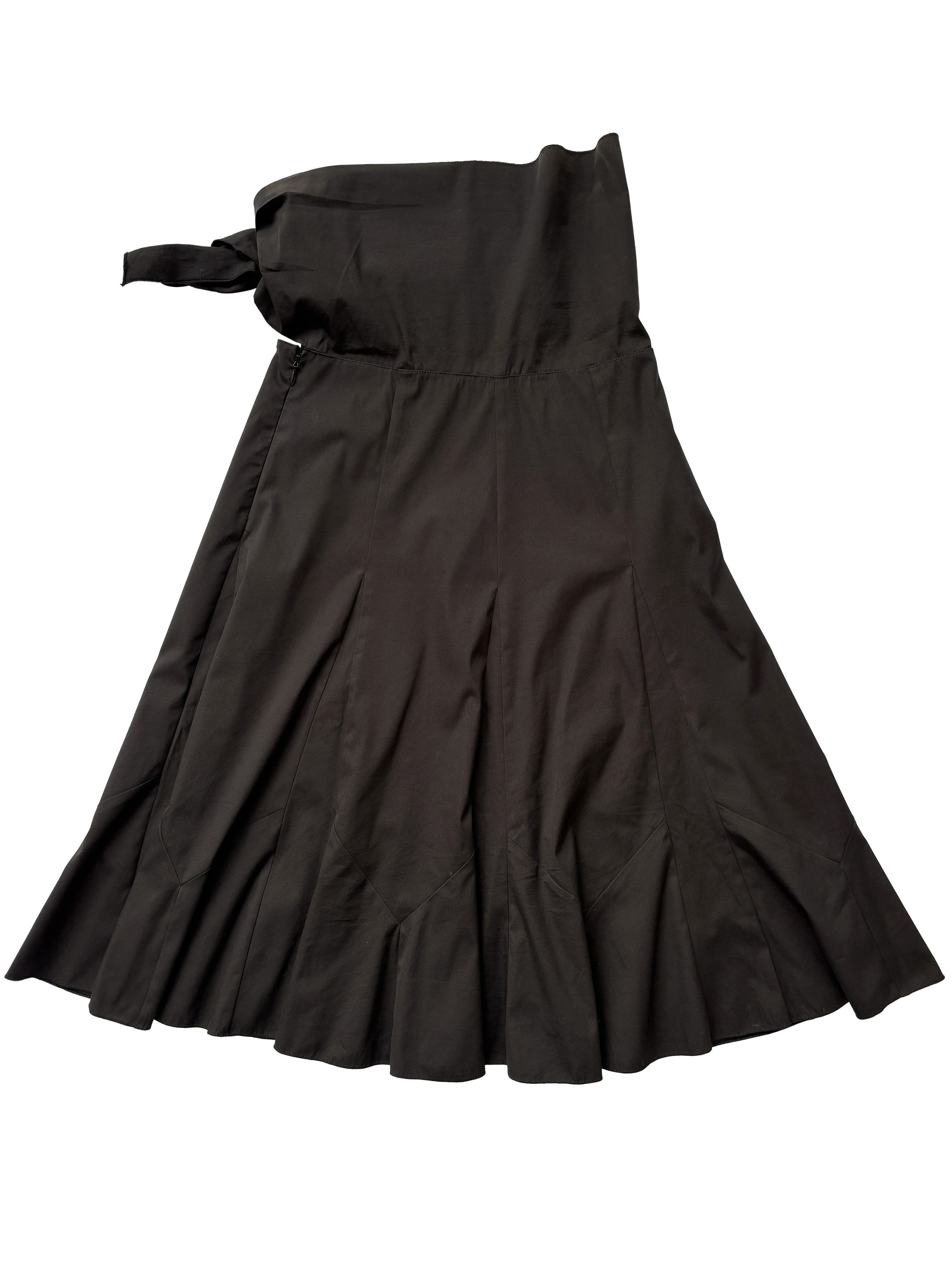 ⚡️QUICK SALE⚡️Prada Black Skirt with Round Buckle