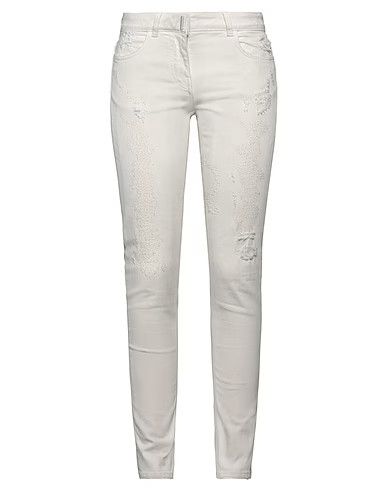 Givenchy o1loc1c0824 Denim Trousers in Cream Size 30" / US 8 / IT 44 - 1 Thumbnail