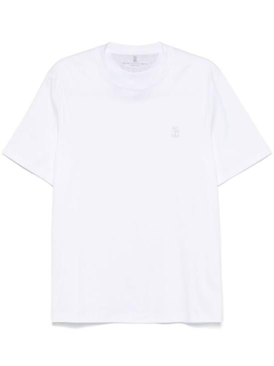 BRUNELLO CUCINELLI Men T-Shirts M0B138440 C6159 White