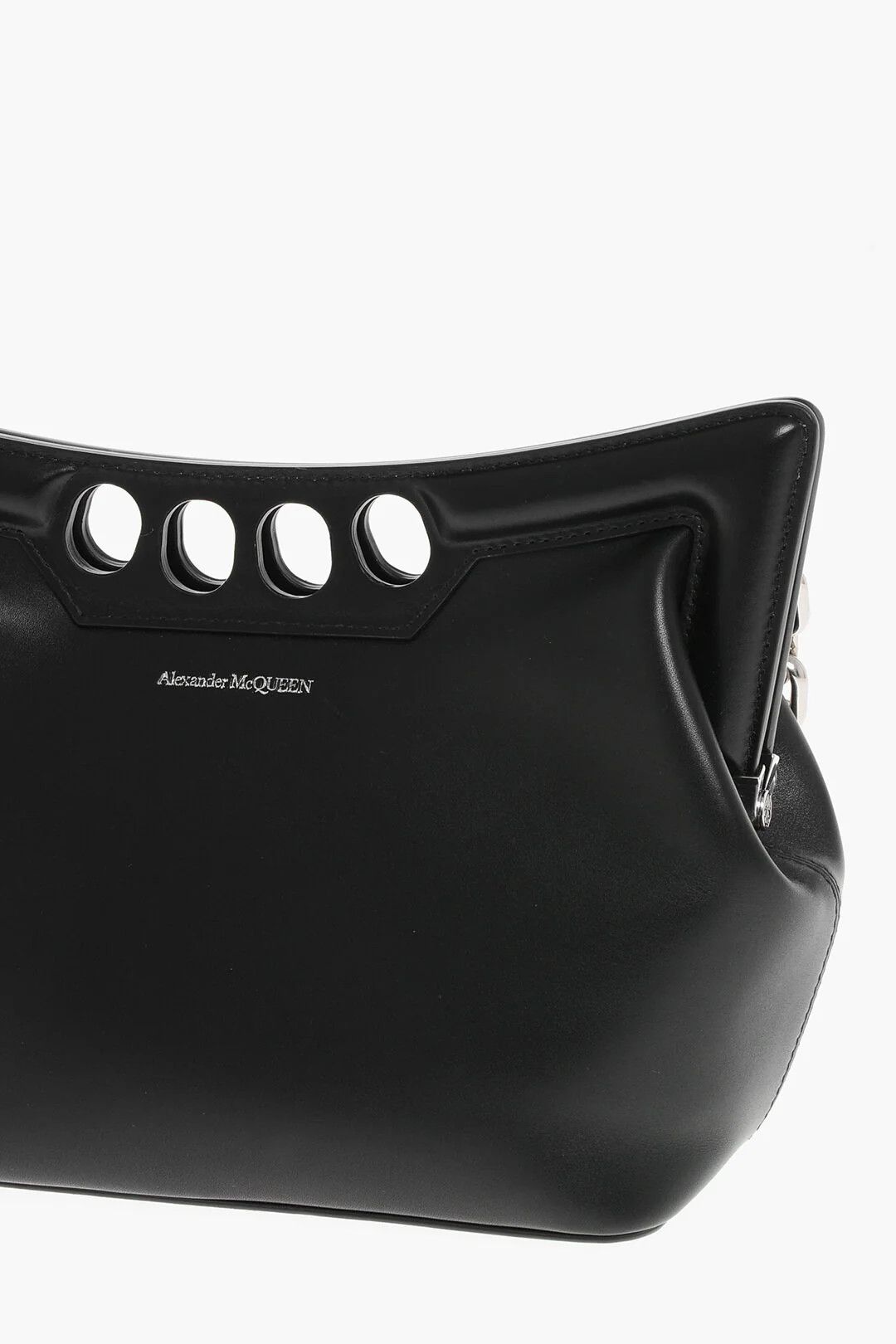 Alexander McQueen og1mm0426 Size: OS / Leather Shoulder Bag in Black Size ONE SIZE - 3 Thumbnail