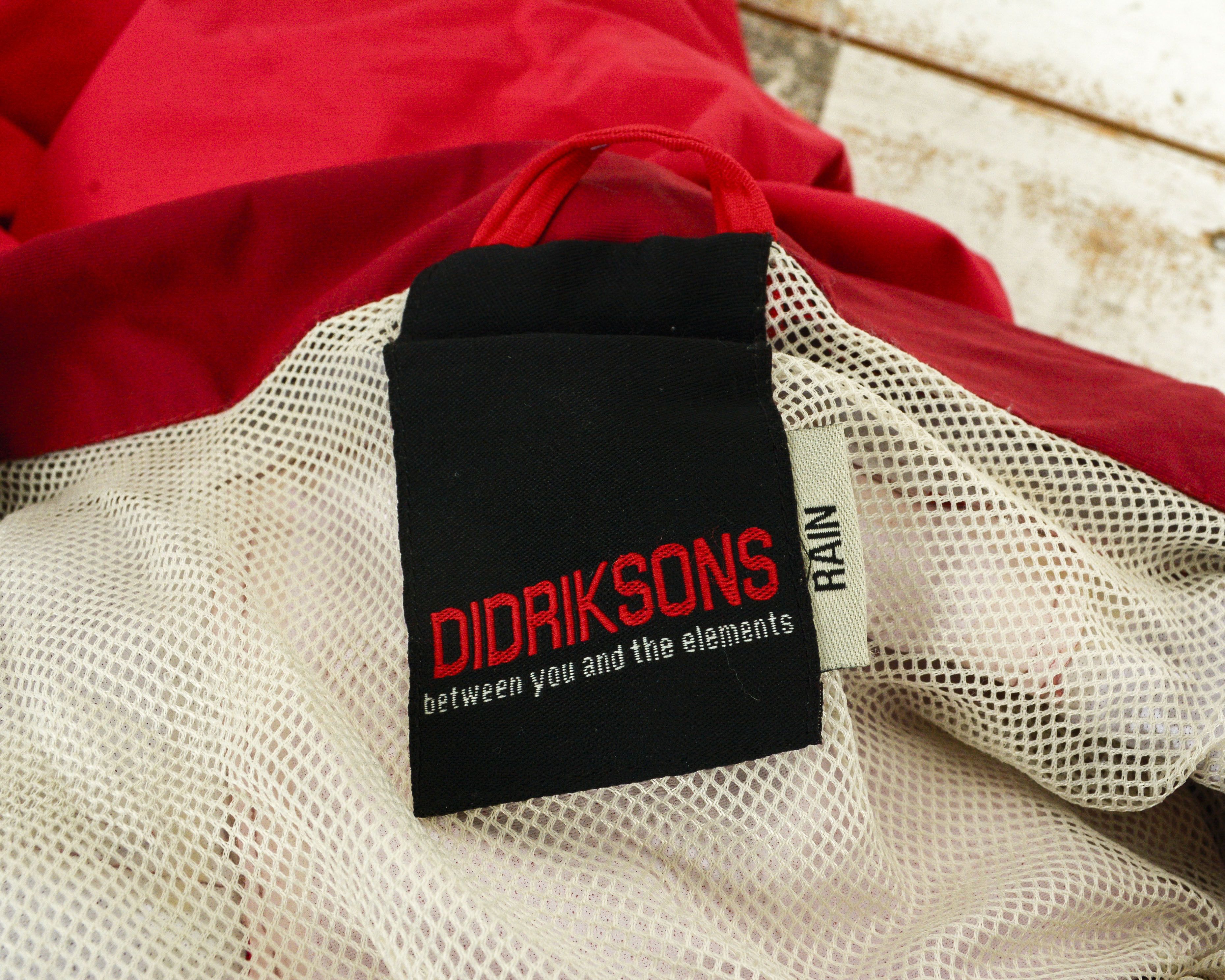 Designer Didriksons Jacket M Women Hooded Raincoat US 8 Windbreaker Size M / US 6-8 / IT 42-44 - 4 Thumbnail