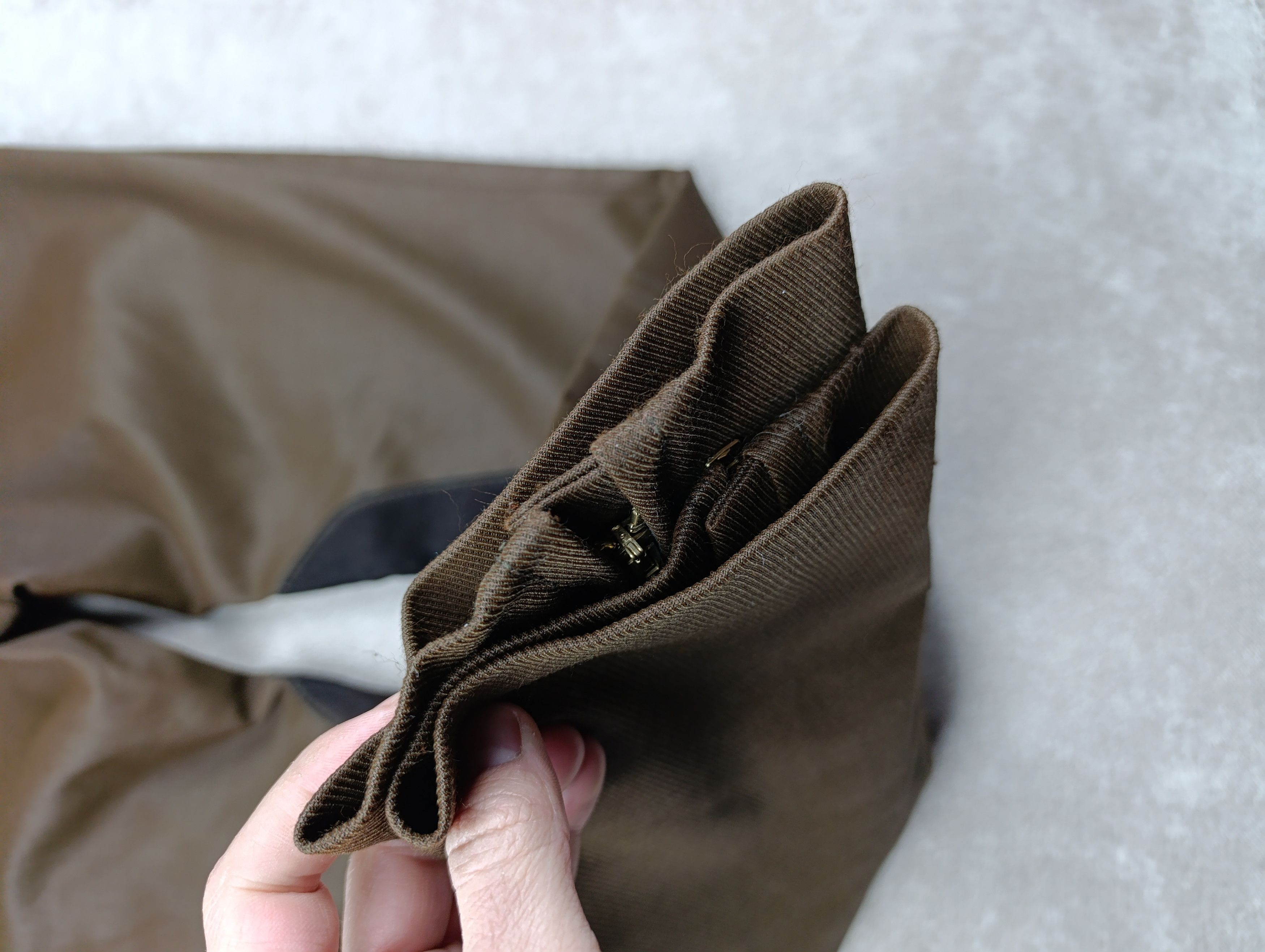 Gucci Gucci Brown Cotton Blend Gabardine Breeches Size 32" / US 10 / IT 46 - 23 Thumbnail